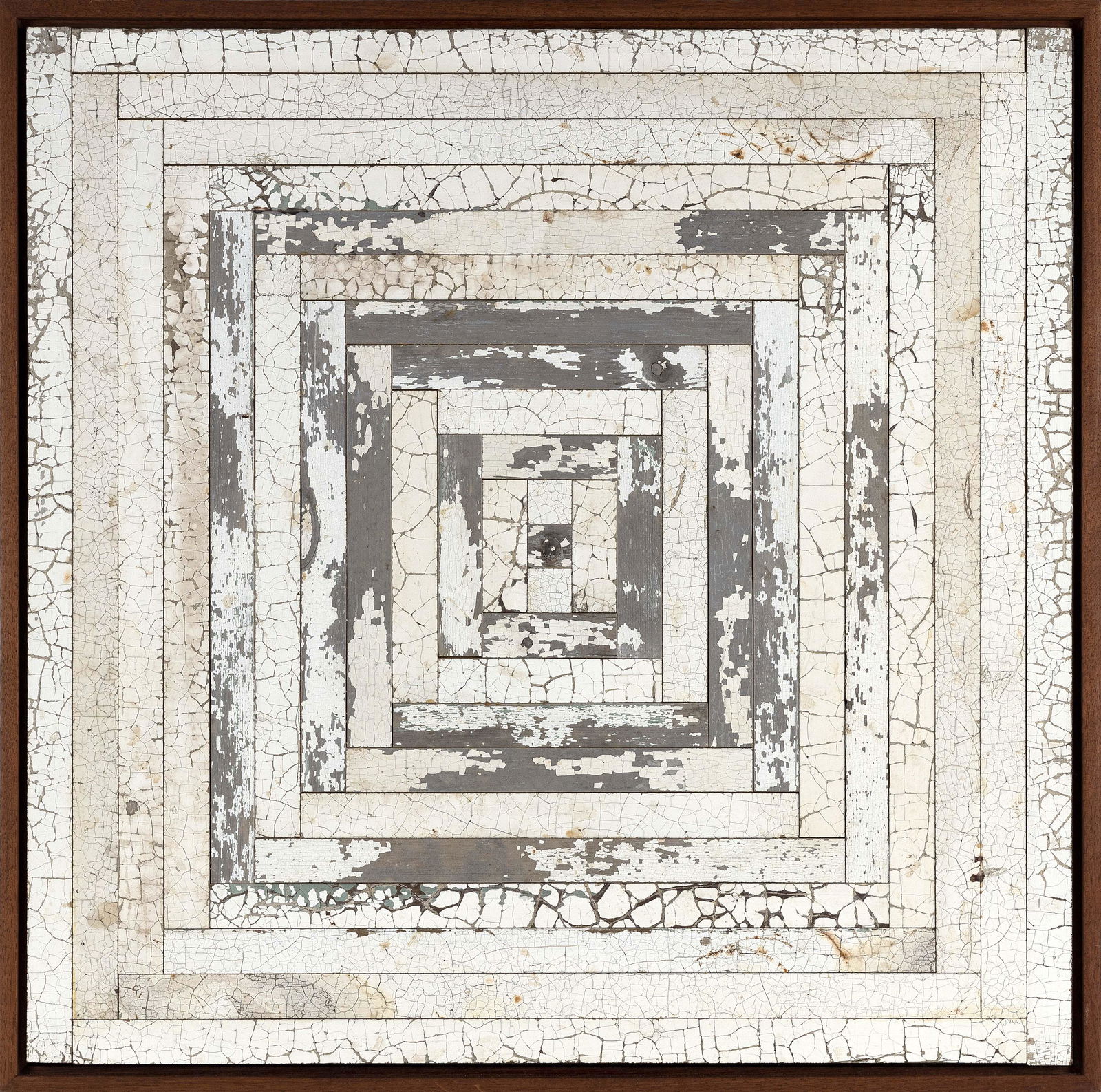 JON WIGREN (Massachusetts, Contemporary), “Assemblage”., Mixed media, 30” x (1 of 2)