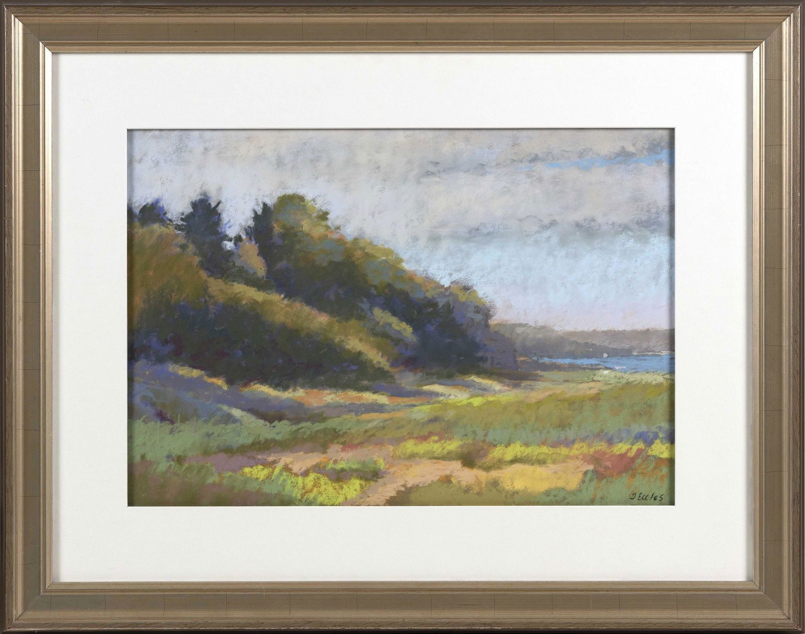 JANE ECCLES (Massachusetts, Contemporary), “Asa’s Path, Meetinghouse Pond”., (1 of 2)