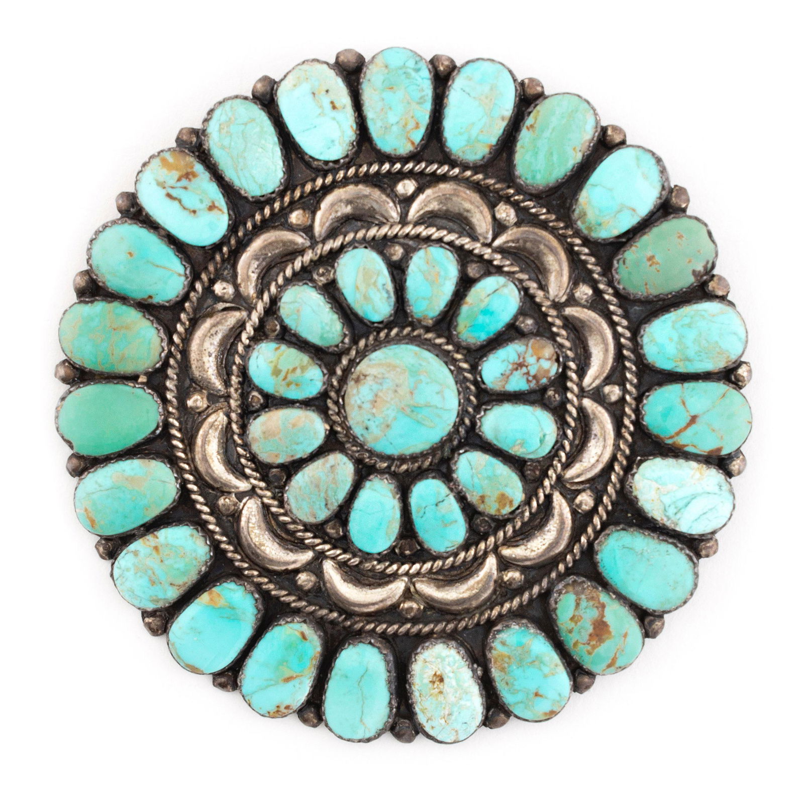 NAVAJO STERLING SILVER BROOCH/PENDANT (1 of 2)