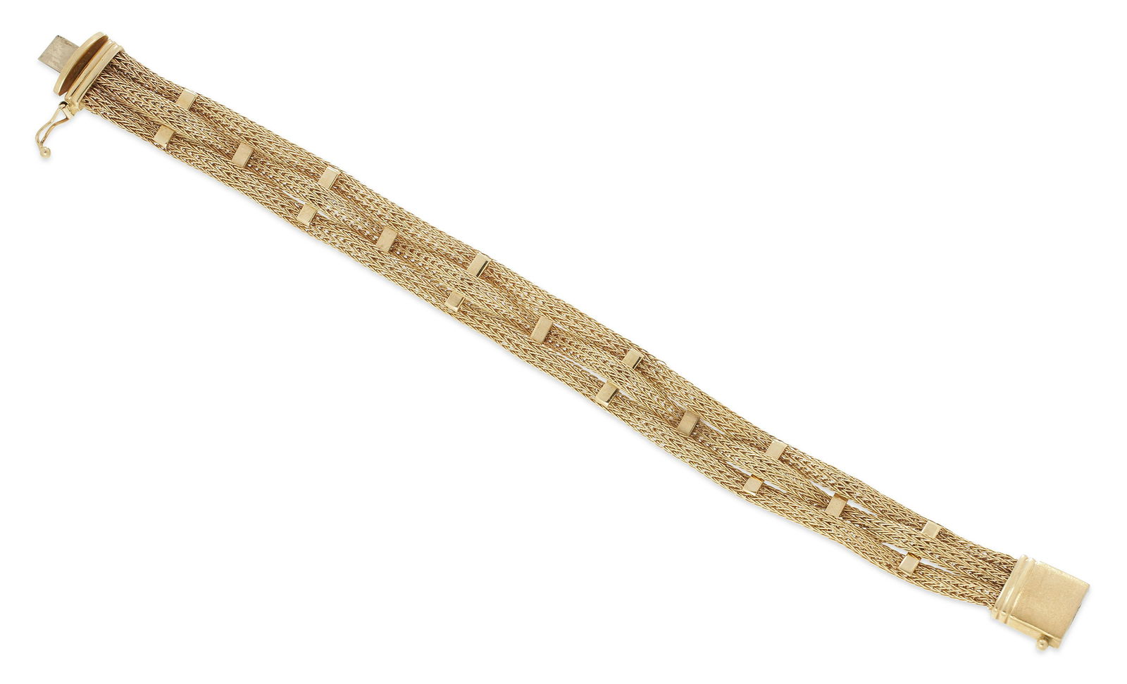 14KT YELLOW GOLD BRACELET Approx. 9.98 total dwt. (1 of 1)