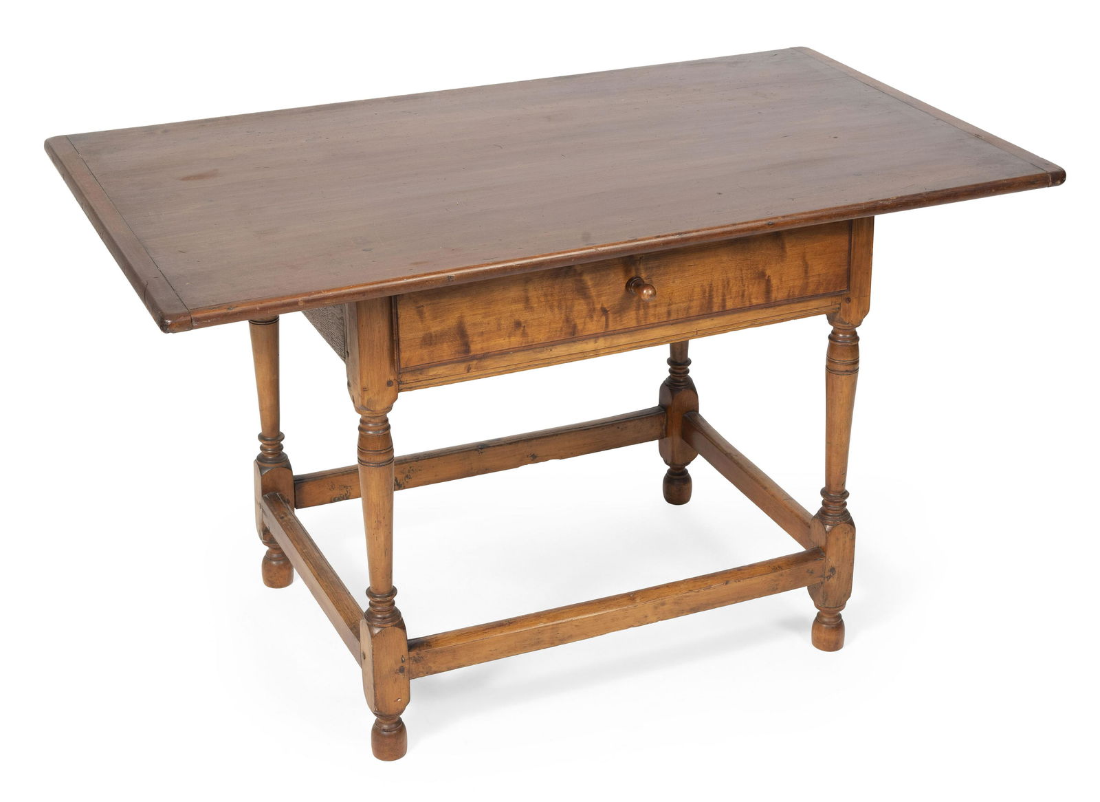 TAVERN TABLE Rhode Island or Southeast Connecticut, 18th Century Height 27.5”. Length 46” (1 of 1)