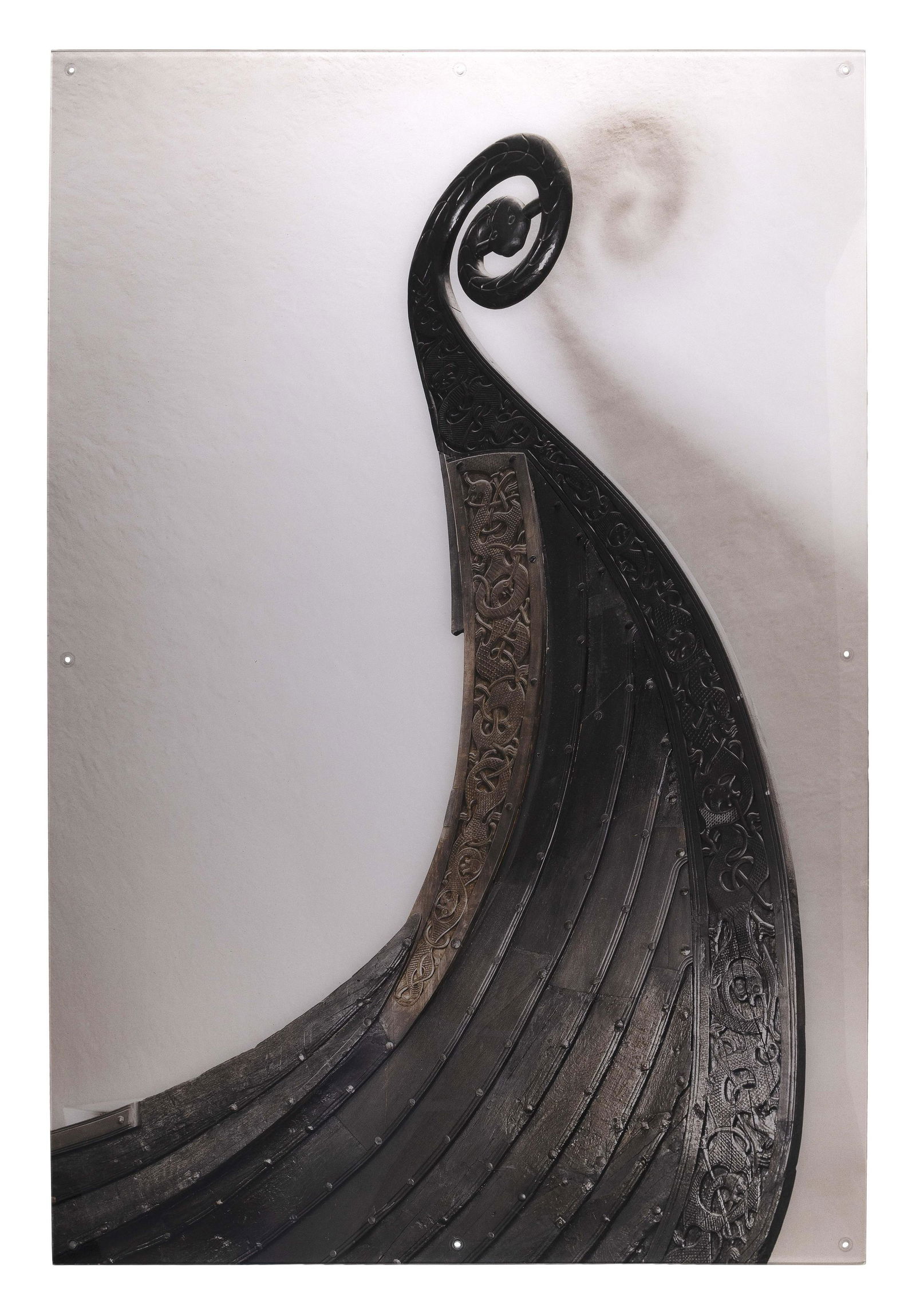 HANNEKE LUITING (Norwegian, Contemporary), Viking Bow, Acrylic photo print, 60" x 40". Unframed. (1 of 1)