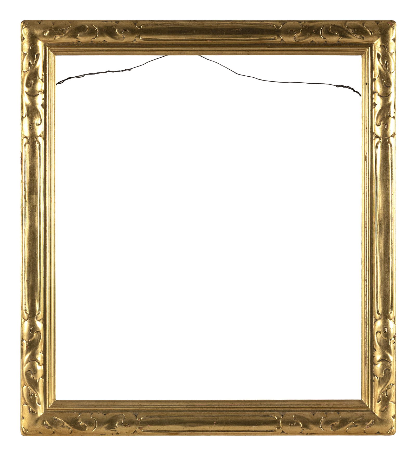 NEWCOMB-MACKLIN STYLE FRAME 20th Century Aperture 18.25” x 20.25”. Overall 21.5” x (1 of 2)