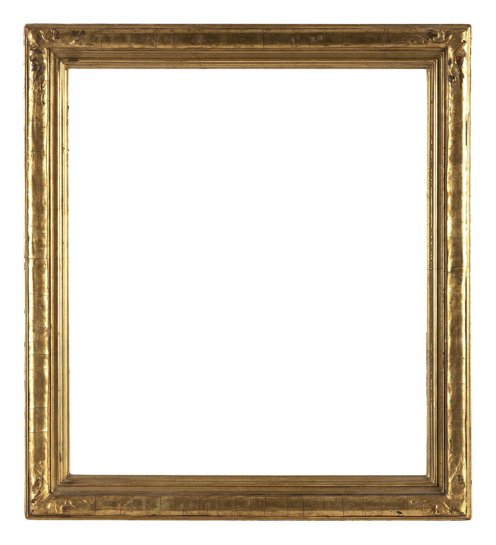 NEWCOMB-MACKLIN STYLE FRAME 20th Century Aperture 16.25” x 18.25”. Overall 19.5” x: NEWCOMB-MACKLIN STYLE FRAME20th CenturyRabbet size 16.25” x 18.25”. Overall 19.5” x 21.5”.