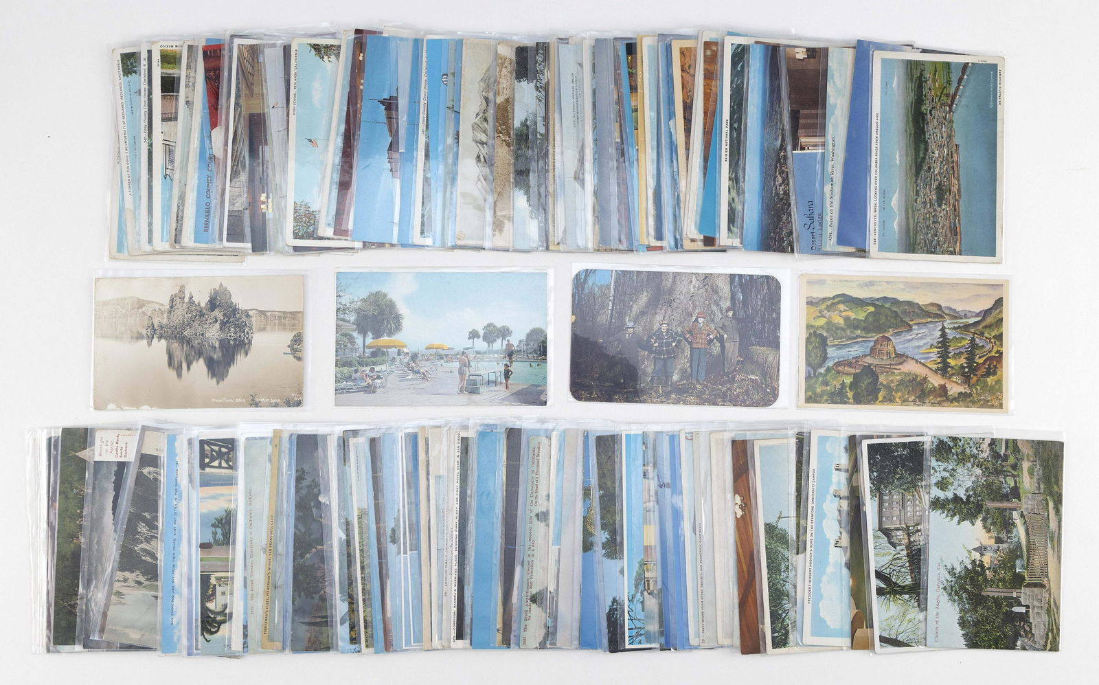 APPROX. 549 POSTCARDS OF UNITED STATES VIEWS Early to Late 20th Century (1 of 1)