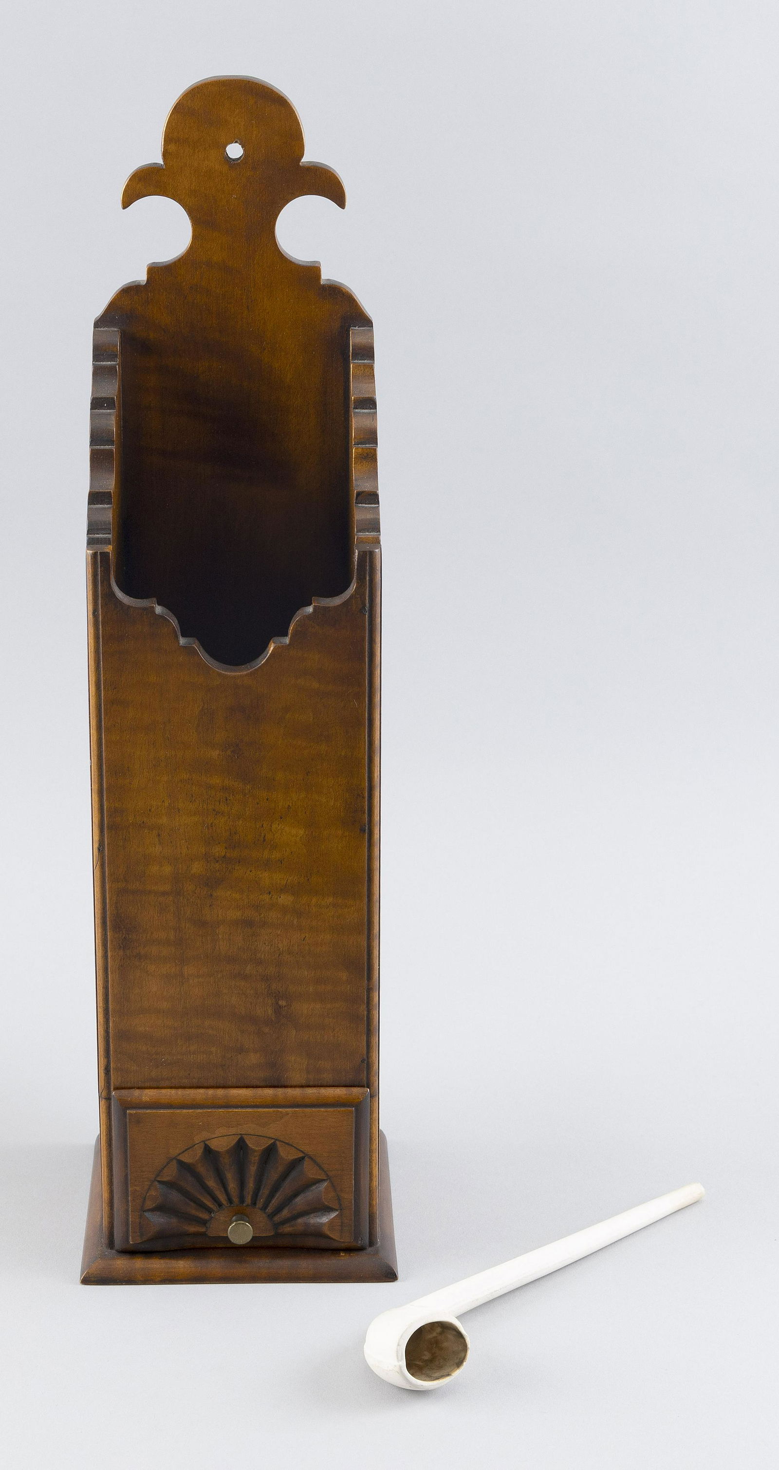 ELDRED WHEELER PIPE BOX 20th Century Height 16.5”. Width 4.5”. (1 of 1)