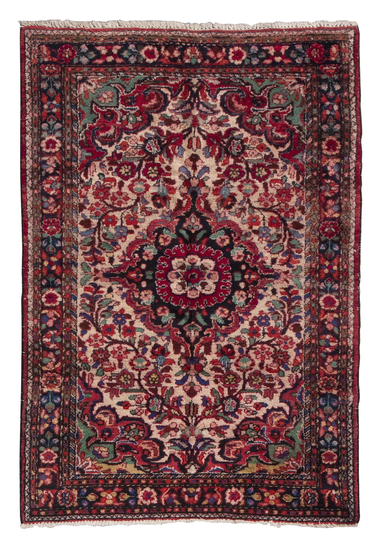 HAMADAN SCATTER RUG: 3’5” X 5’0” Second Quarter of the 20th Century (1 of 1)