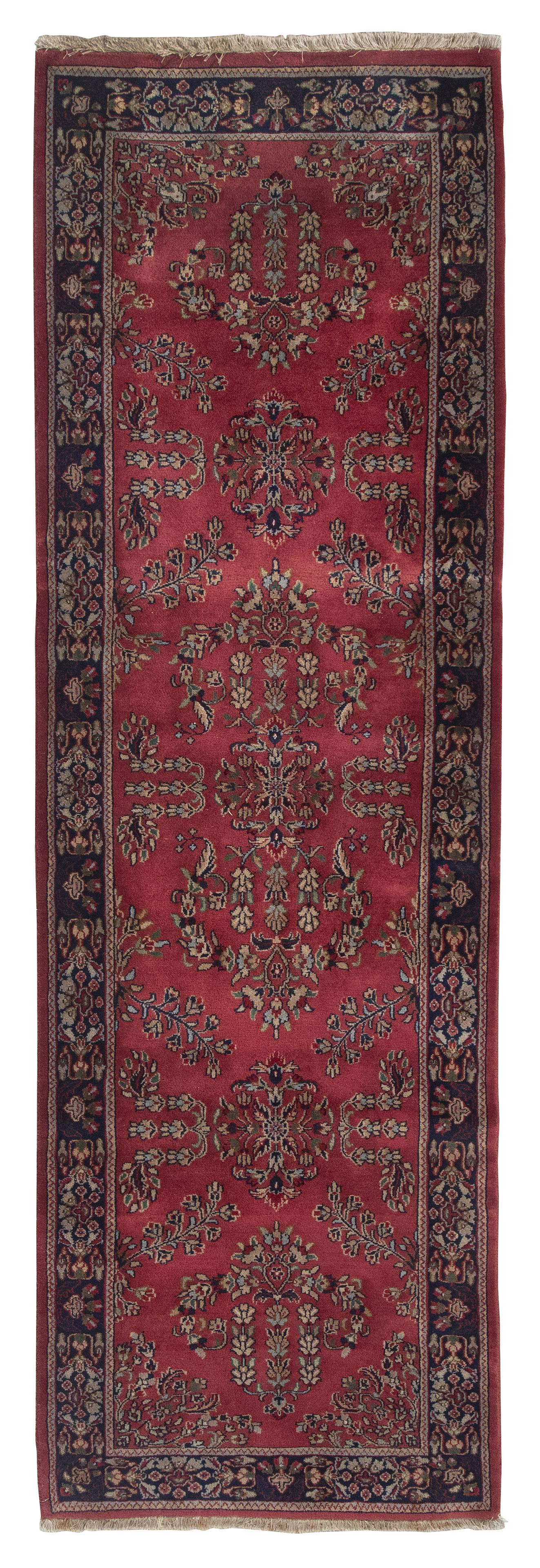 SAROUK DESIGN RUNNER: 2’8” X 8’2” Late 20th Century (1 of 1)