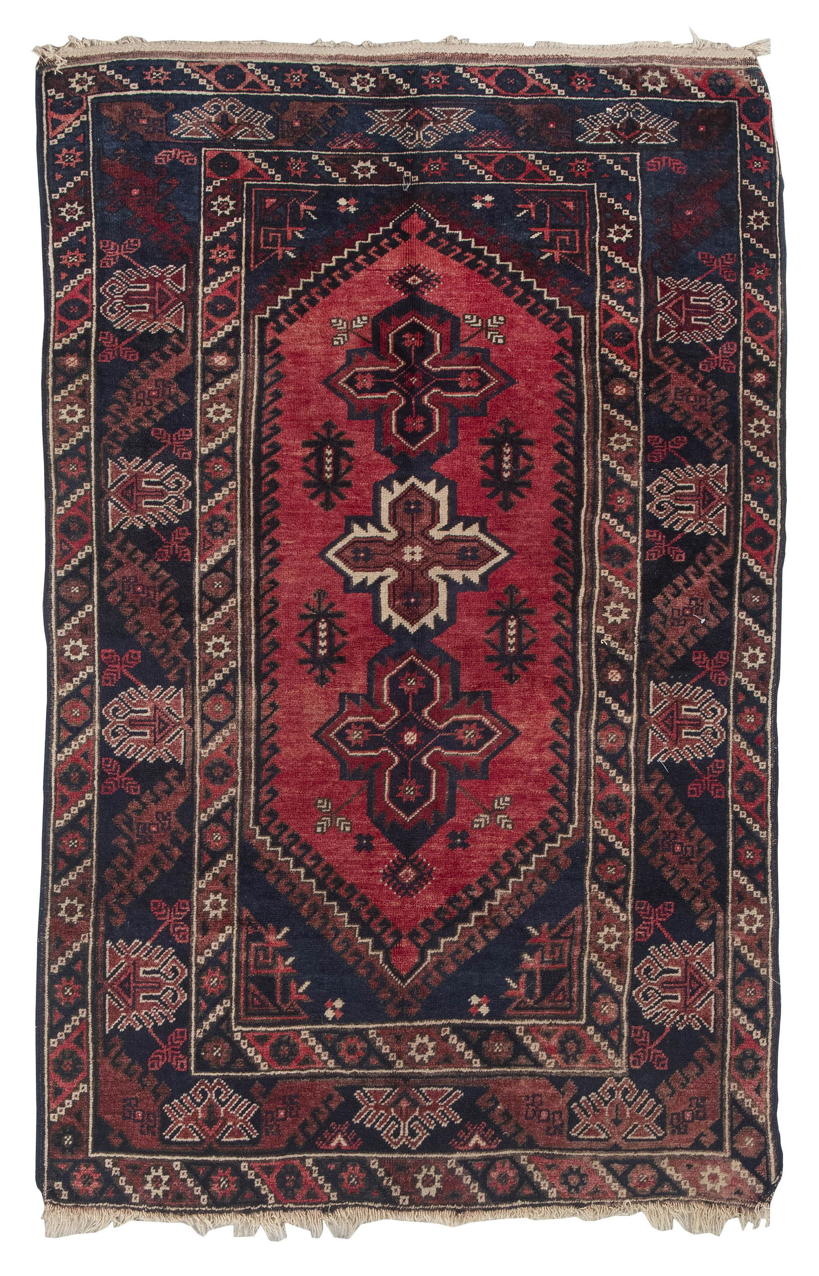 TURKISH RUG: 4’4” X 6’8” Late 20th Century (1 of 1)