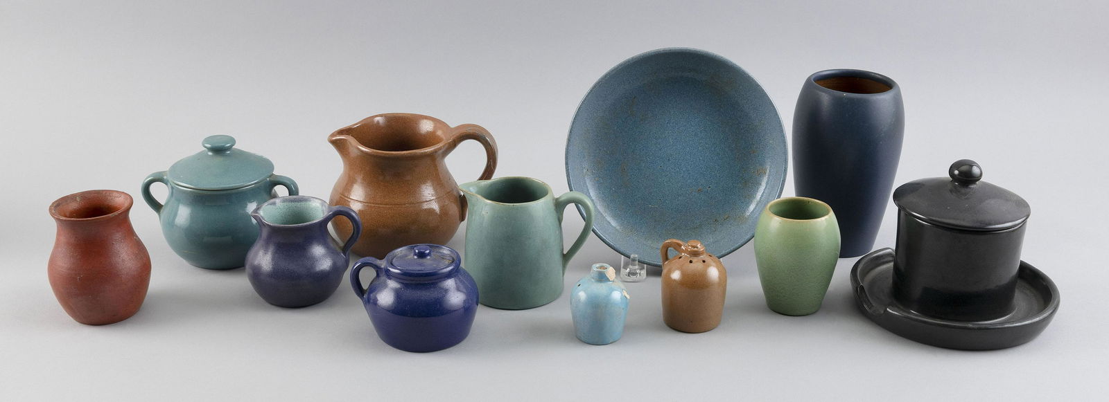 COLLECTION OF PAUL REVERE POTTERY Early 20th Century Heights from 2” to 5.5”. (1 of 1)