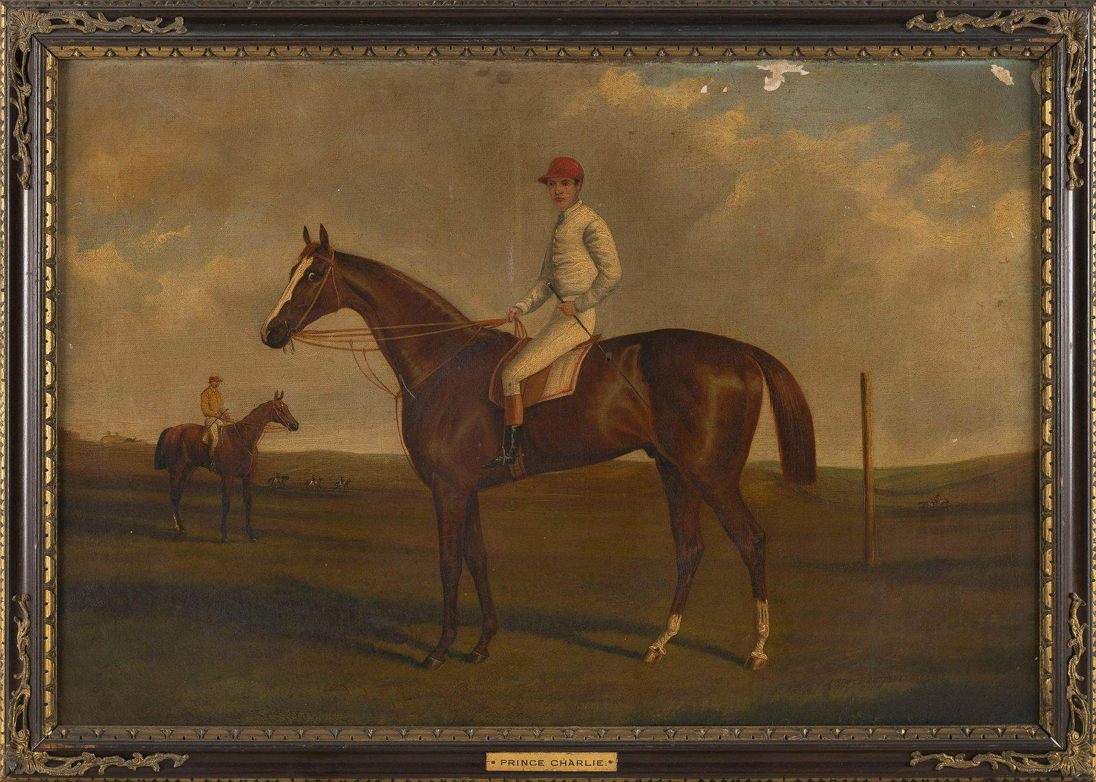 ATTRIBUTED TO JOHN (JUNIOR) FERNELEY II (United Kingdom, 1815-1862), Portrait of the horse Prince (1 of 2)