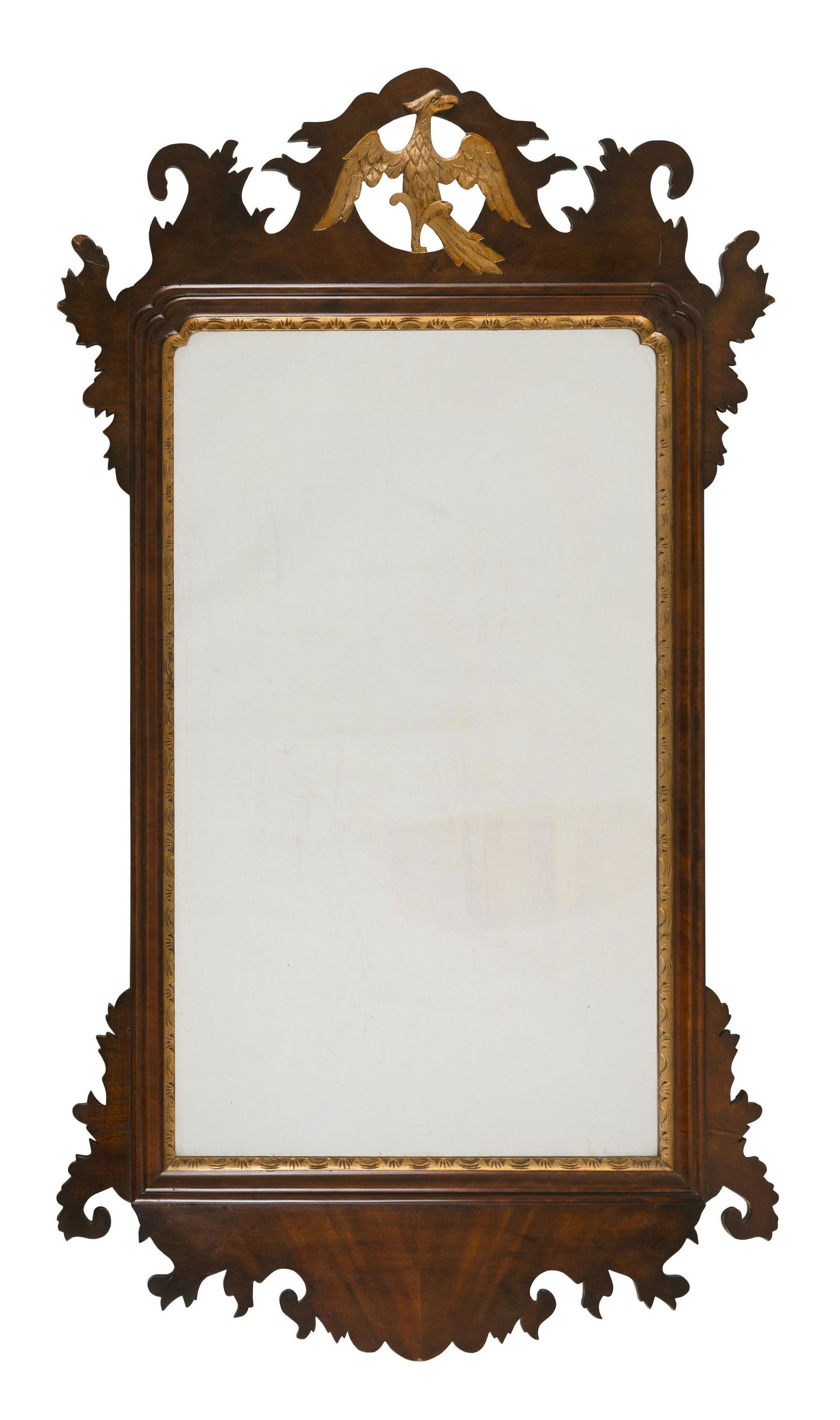 CHIPPENDALE MIRROR Last Quarter of the 18th Century Height 53”. Width 29.5”. (1 of 1)