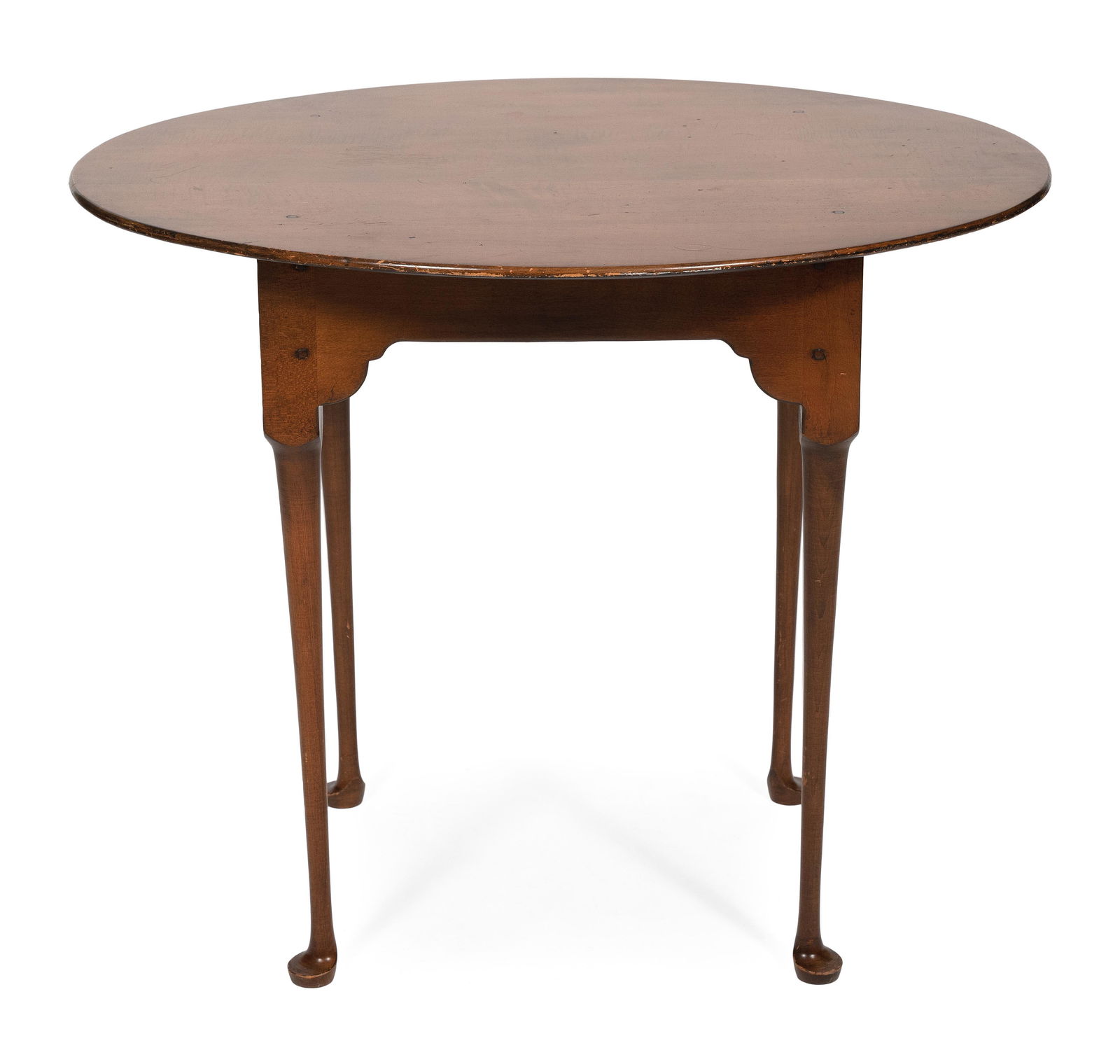 TAVERN TABLE Late 20th Century Height 26”. Length 31”. Width 25”. (1 of 1)