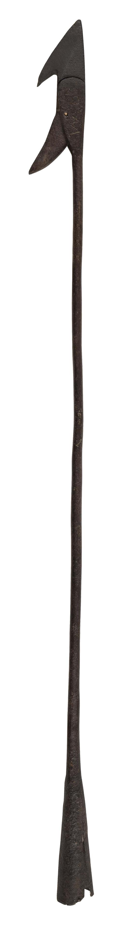TEMPLE-STYLE HARPOON Mid-19th Century Length 37.25". (1 of 1)