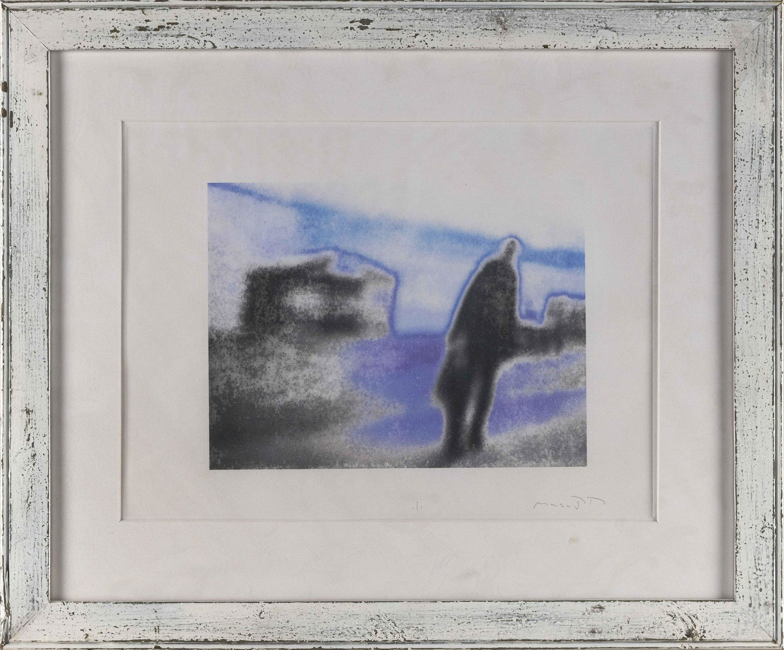 Marian Roth (massachusetts, 1944 ), Figure On The Beach., Pinhole ...