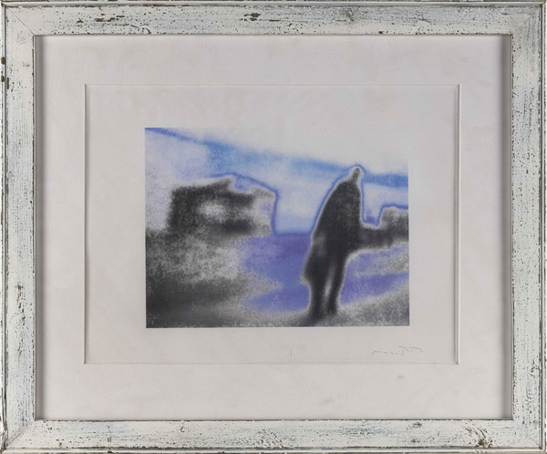 Marian Roth (massachusetts, 1944 ), Figure On The Beach., Pinhole ...