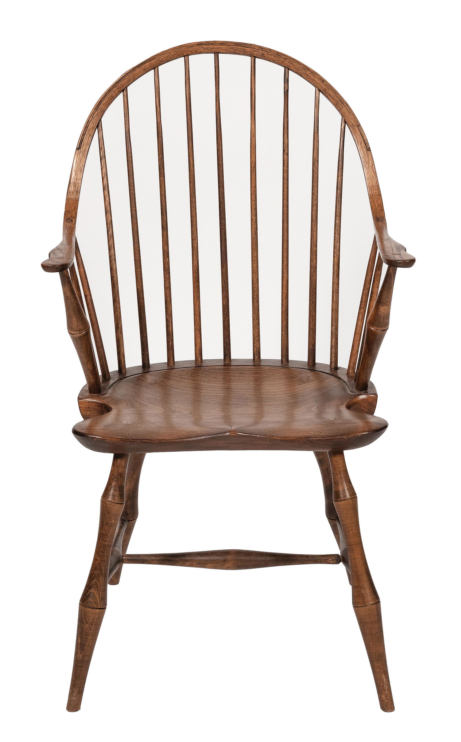 D.R. DIMES BOWBACK WINDSOR ARMCHAIR New Hampshire, 20th Century Back height 39”. Seat height (1 of 1)