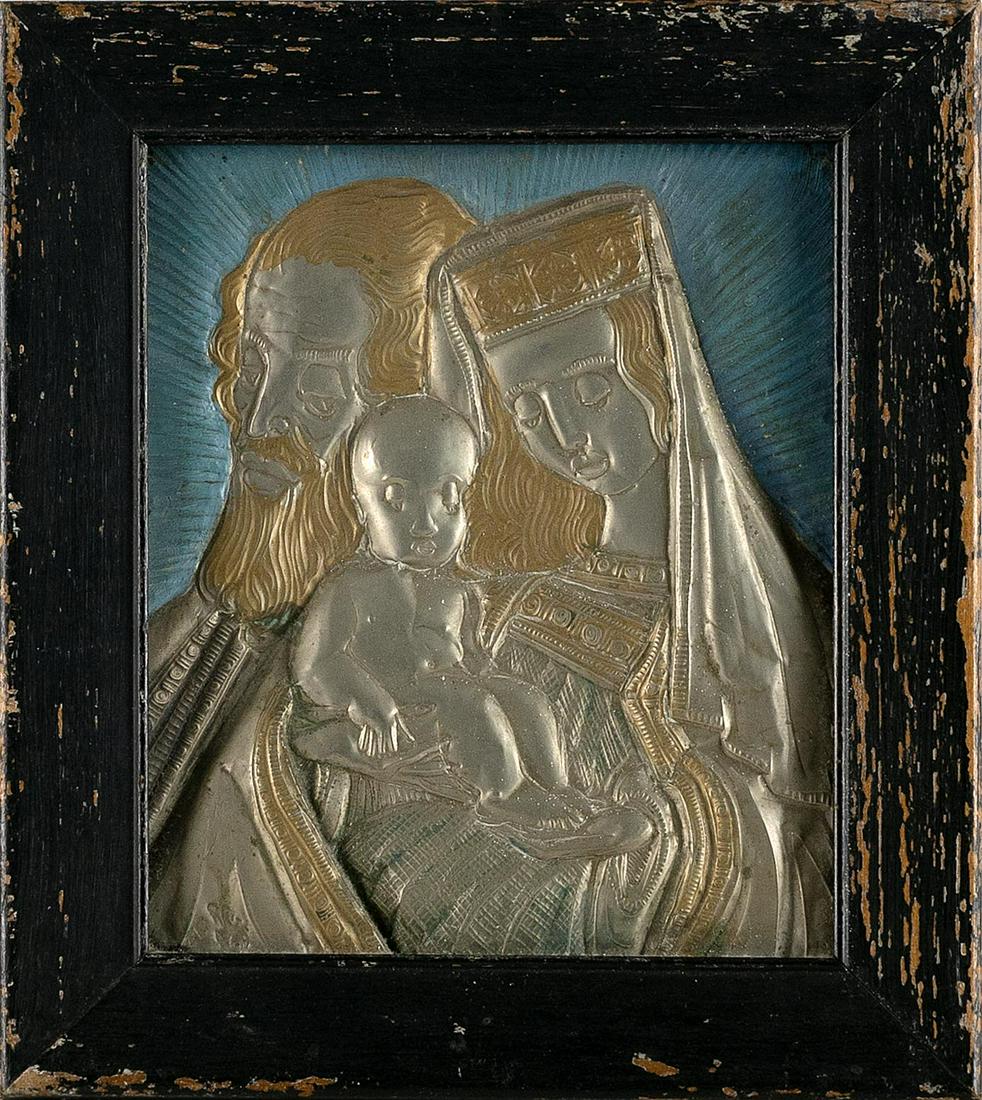 ALLAN ROHAN CRITE (Massachusetts/New Jersey, 1910-2007), Raised metal and painted (1 of 3)