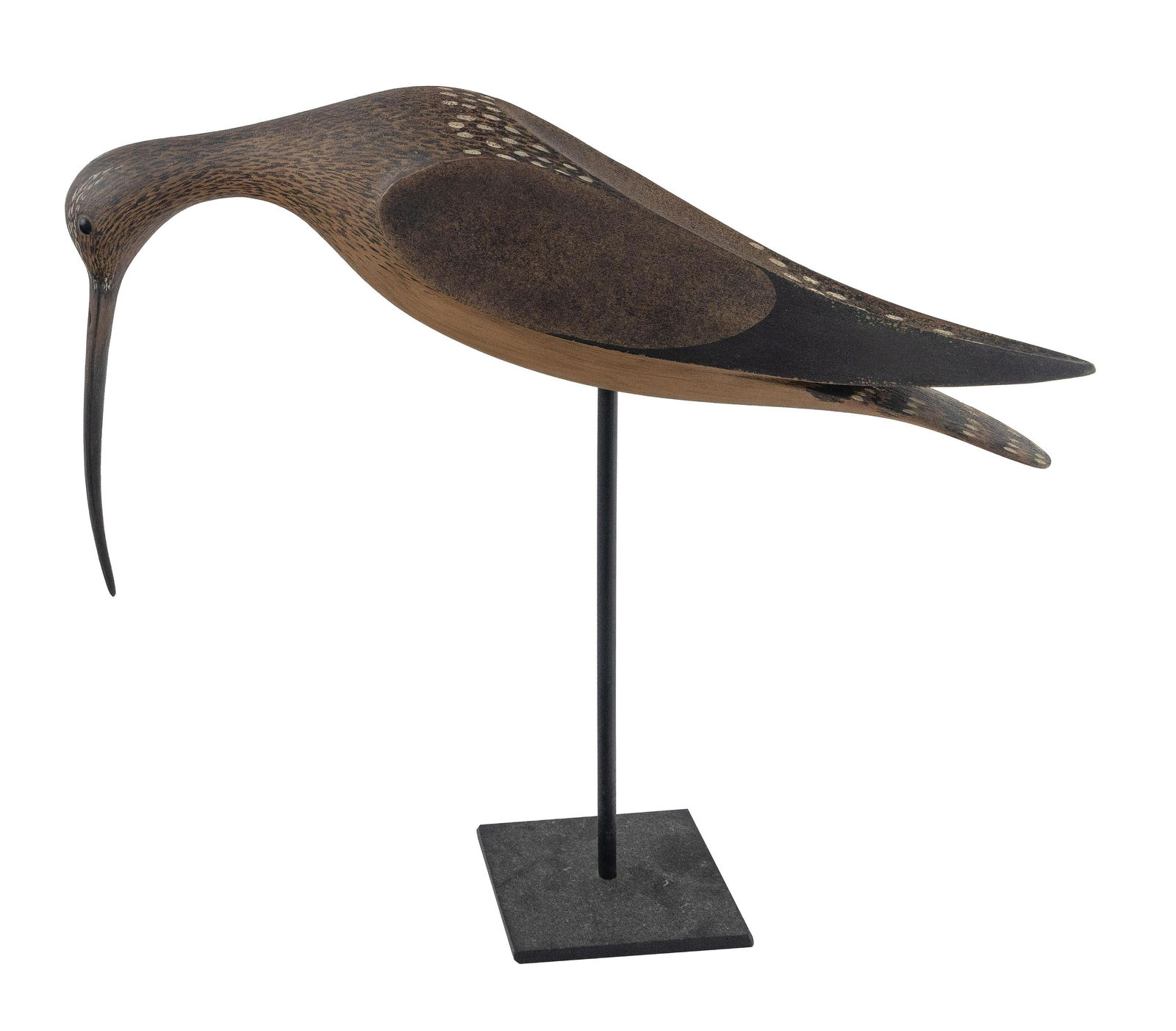 DAN BRUFFEE CURLEW DECOY Massachusetts, Contemporary Length 16.5”. (1 of 3)