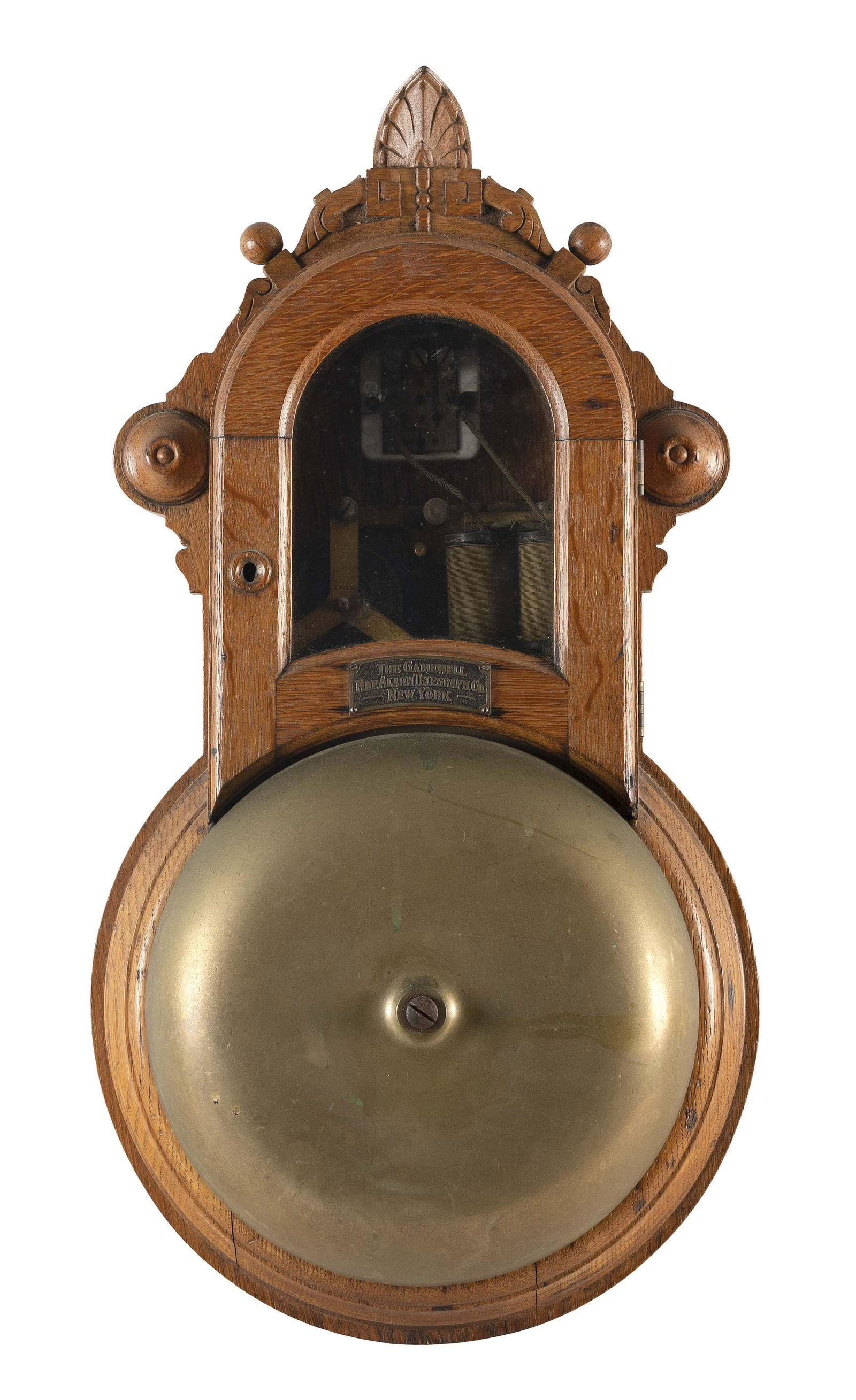 GAMEWELL FIRE ALARM Early 20th Century Height 26.5”. Width 12”. (1 of 2)