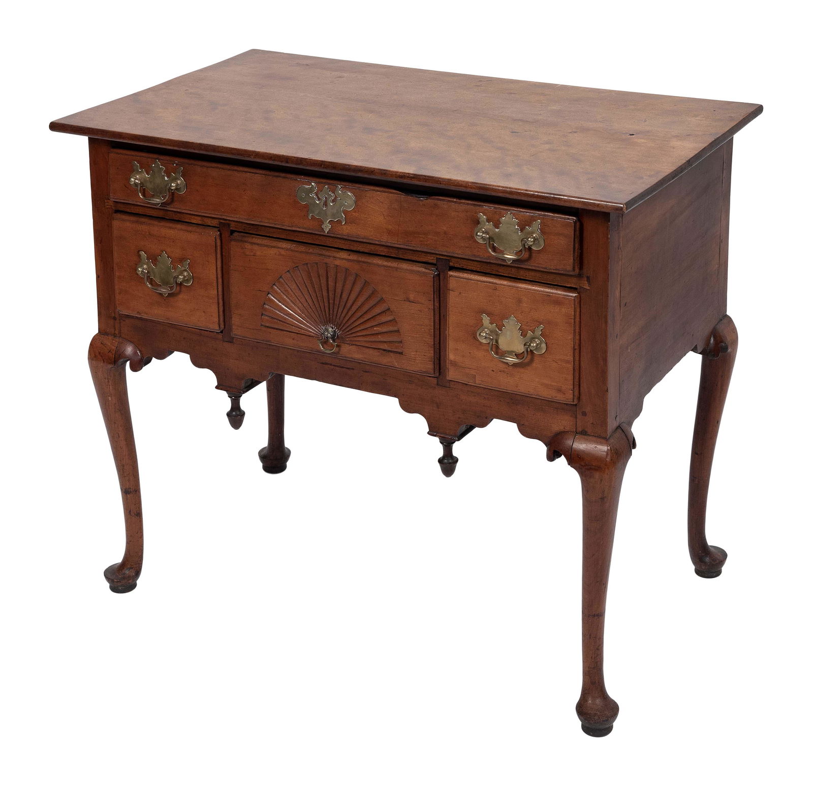 QUEEN ANNE LOWBOY Rhode Island, Second Half of the 18th Century Height 29”. Width 34.5”. (1 of 2)