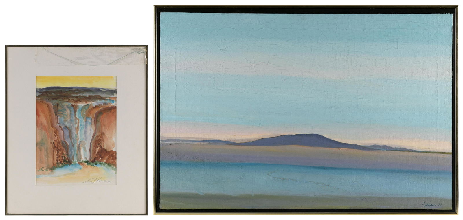 PAUL SHAPIRO (America, 1939-), Two works (1 of 5)