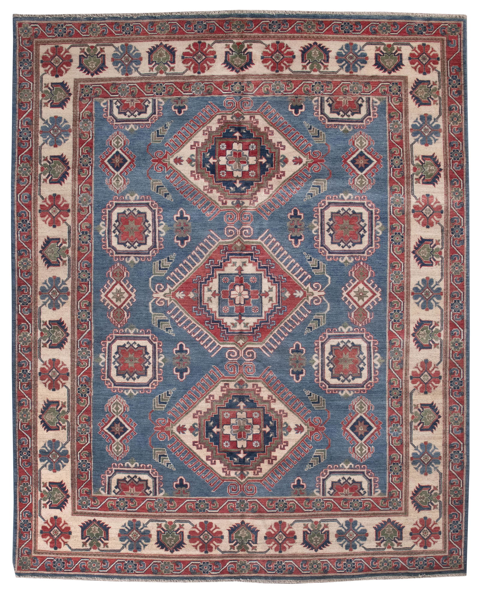 KAZAK DESIGN RUG: 7’10” X 9’9” (1 of 1)