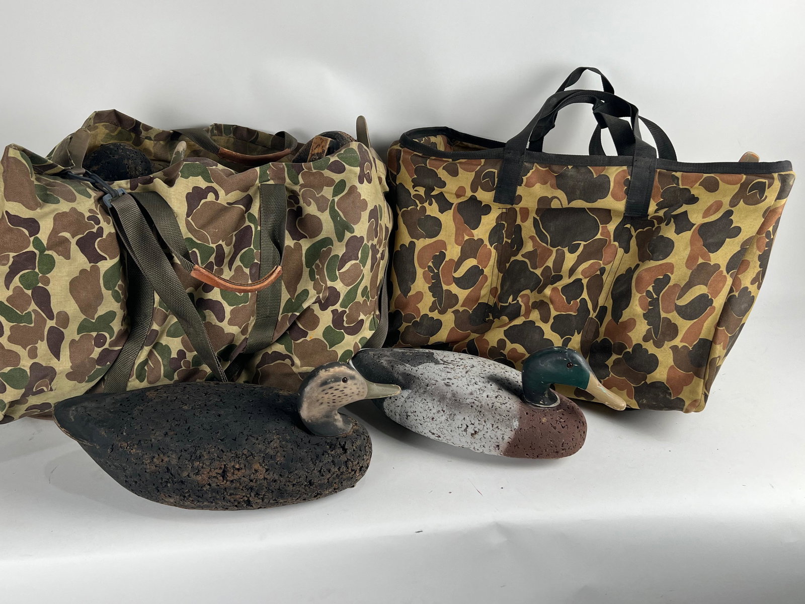 TWELVE L.L. BEAN CORK DECOYS 20th Century (1 of 1)