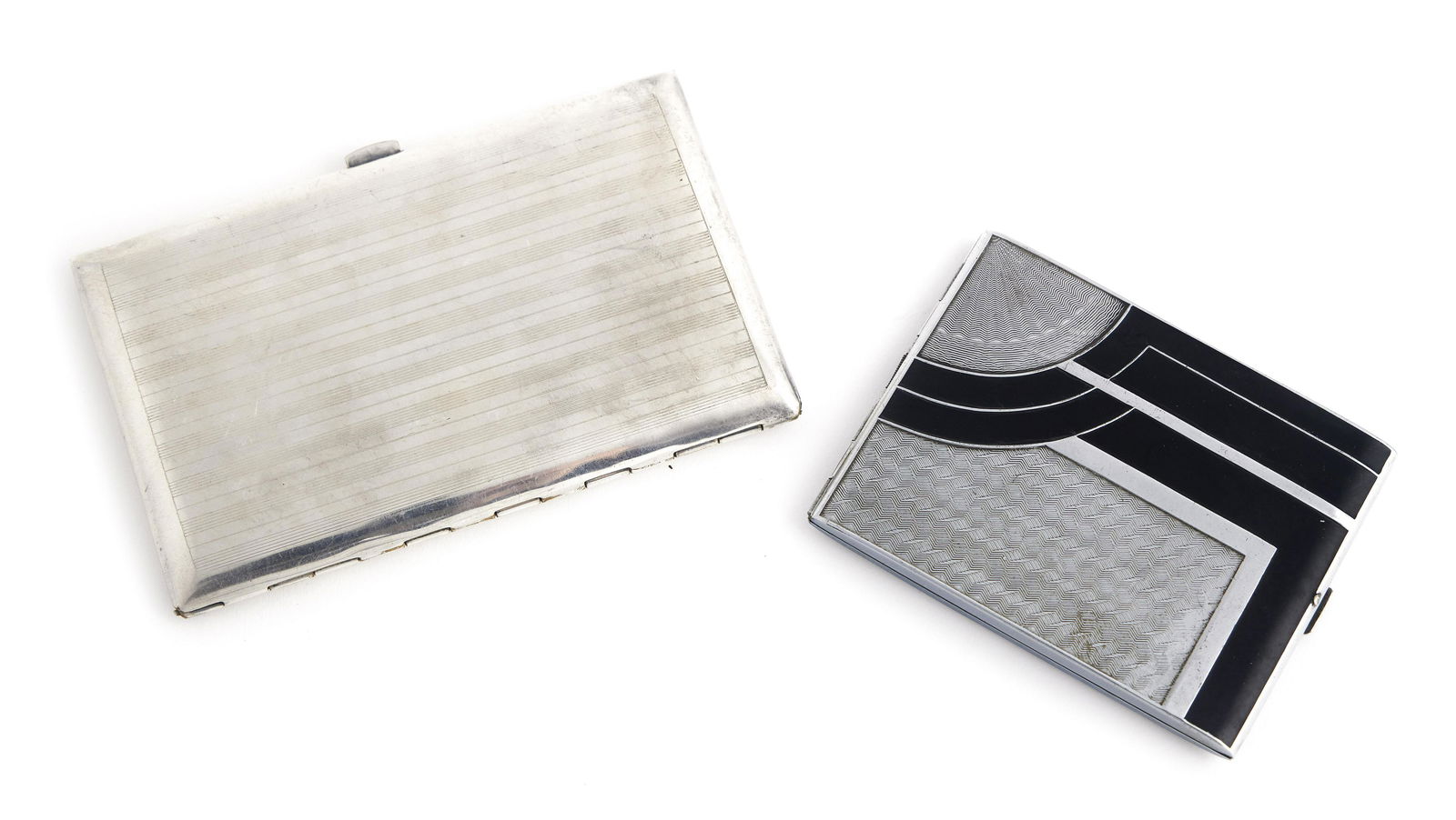 TWO VINTAGE CIGARETTE CASES (1 of 1)