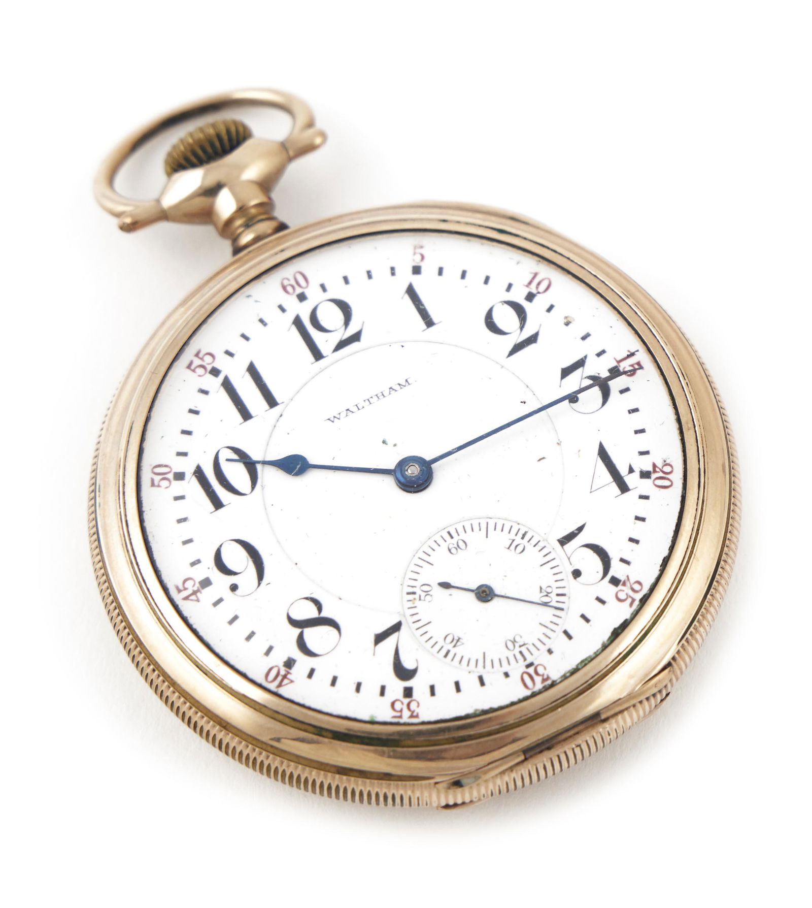 WALTHAM GOLD-FILLED OPEN FACE POCKET WATCH Approx. 60.29 total dwt. (1 of 1)