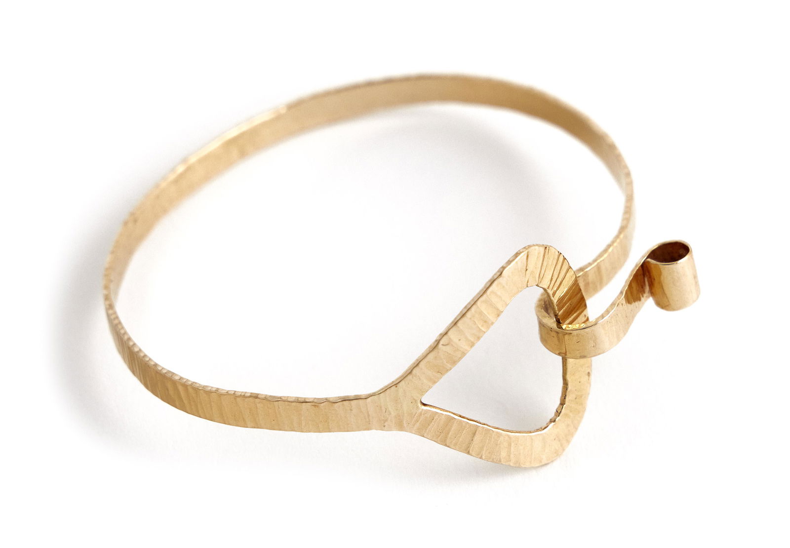 MICHAEL BASKA 14KT YELLOW GOLD BANGLE BRACELET Approx. 8.48 total dwt. (1 of 1)