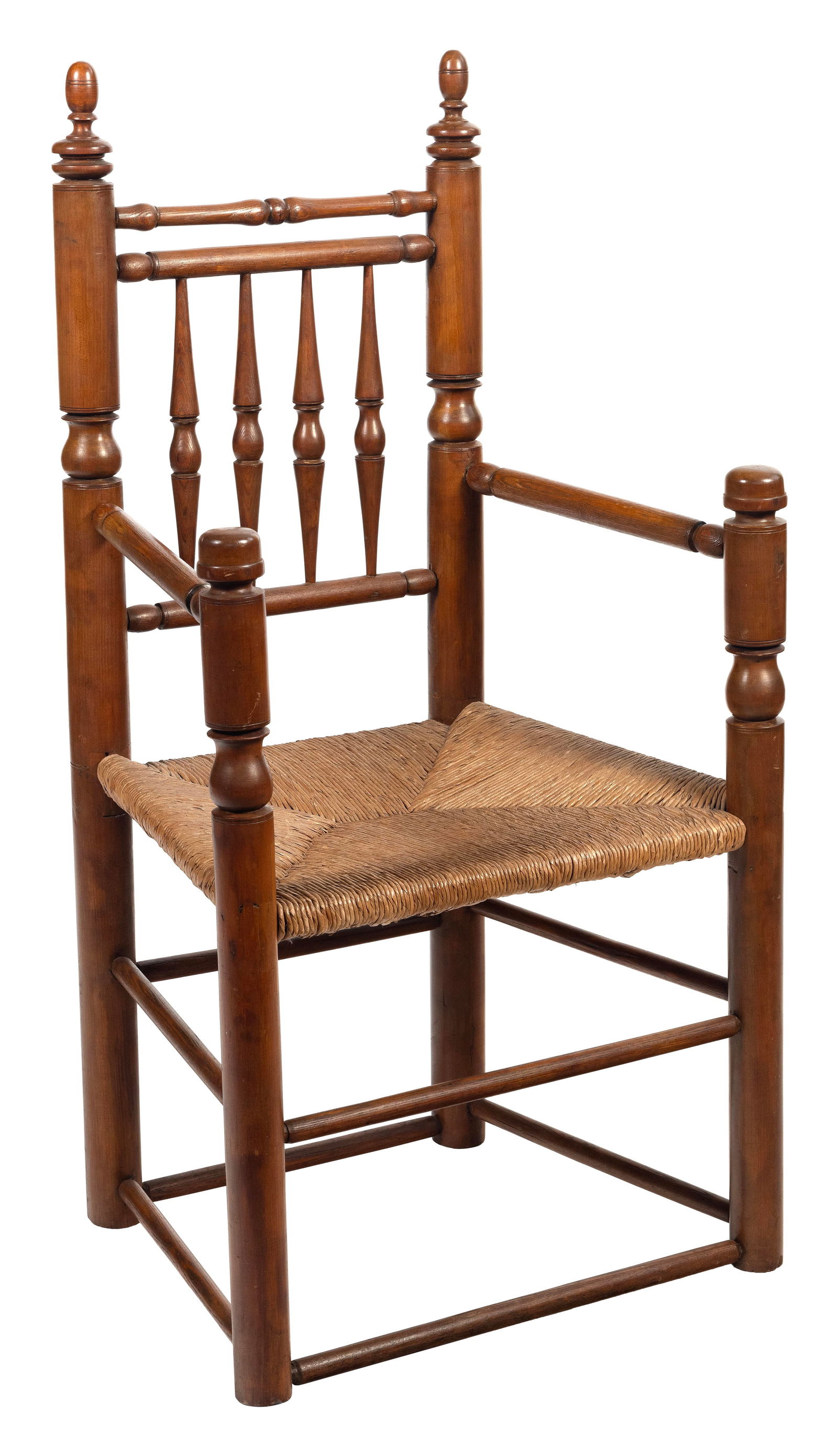 BREWSTER ARMCHAIR 18th Century Back height 44.25î. Seat height 18î. (1 of 2)