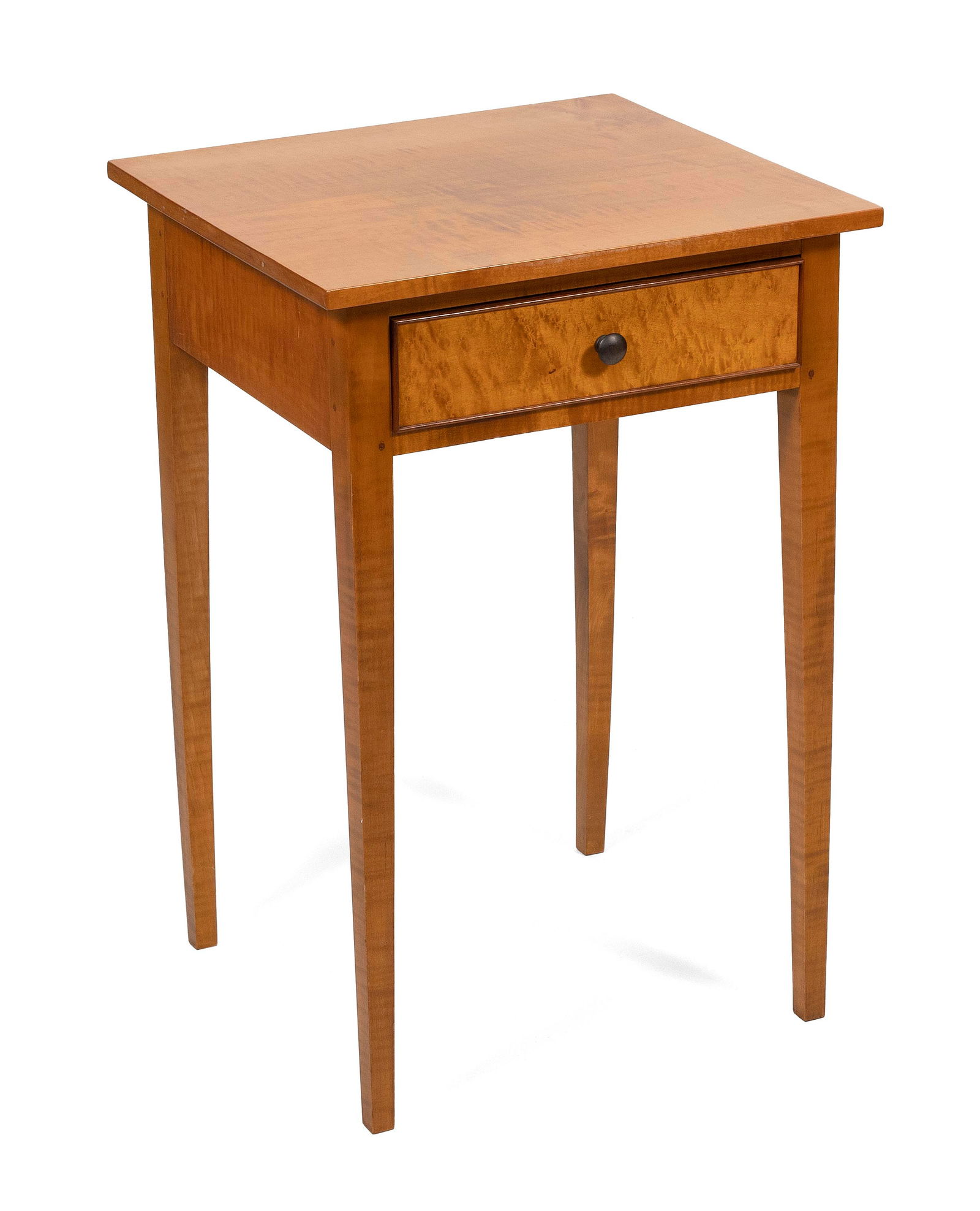 CUSTOM-MADE ONE-DRAWER STAND Contemporary Height 17.5î. Width 17.5î. Depth 18.5î. (1 of 1)