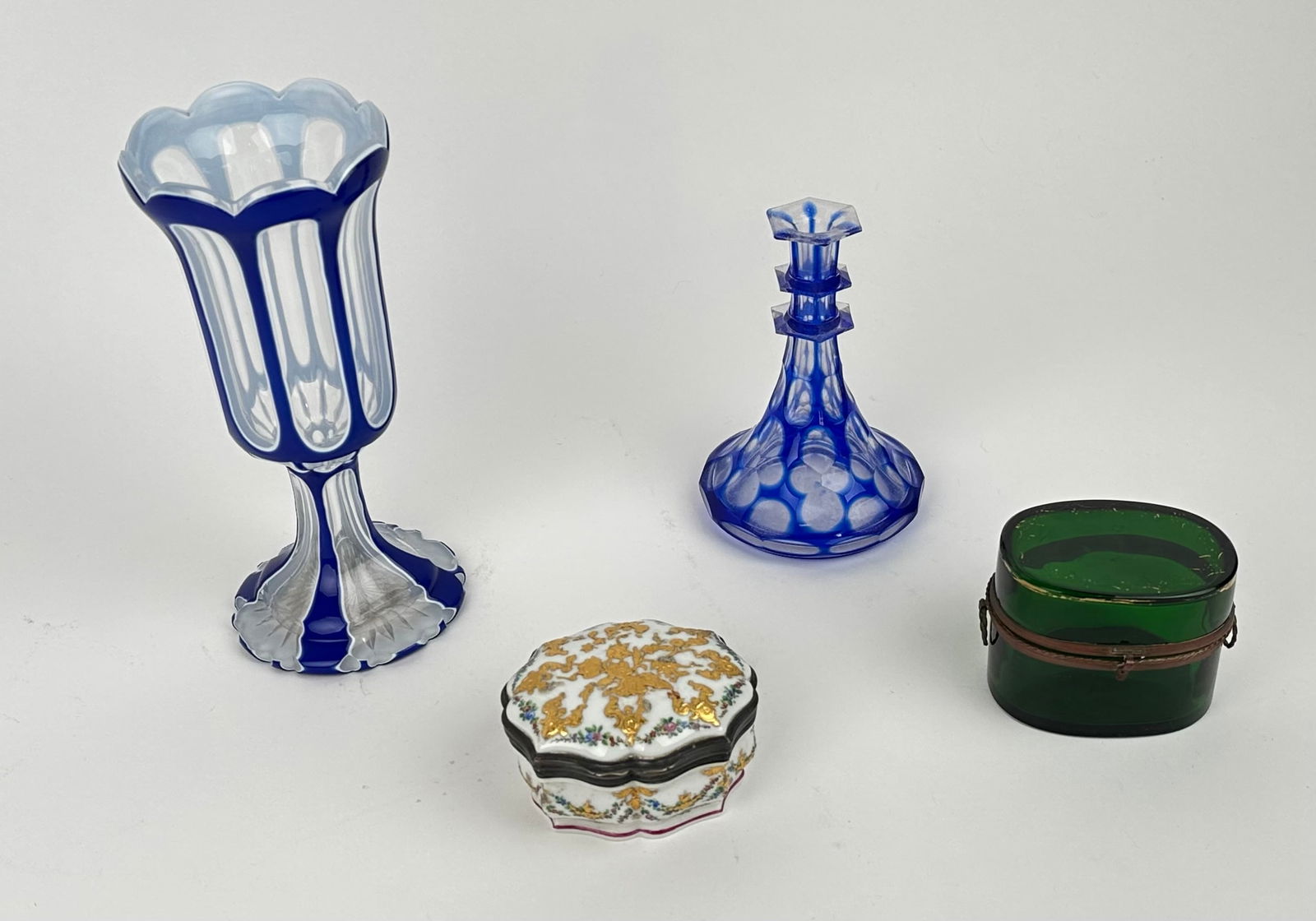 FOUR DECORATIVE ITEMS 19th/Early 20th Century (1 of 1)