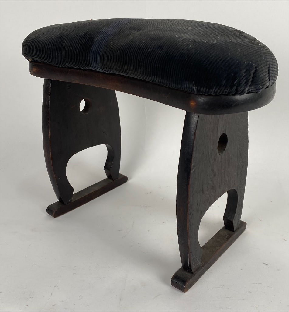 DIMINUTIVE STOOL 20th Century Height 11.5". (1 of 1)
