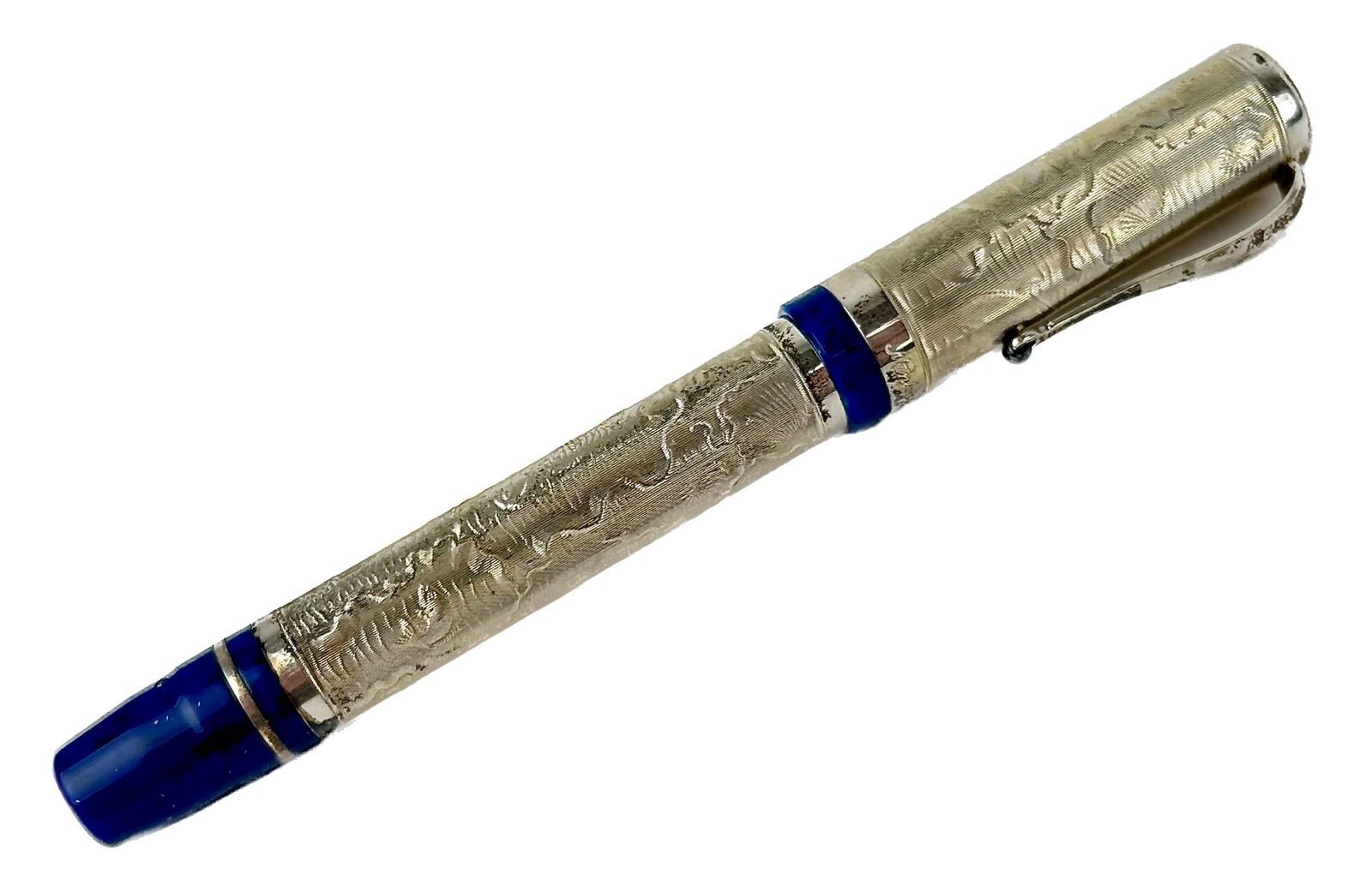 MONTEGRAPPA COSMOPOLITAN II OCEANIC FOUNTAIN PEN Length 5.5". (1 of 2)