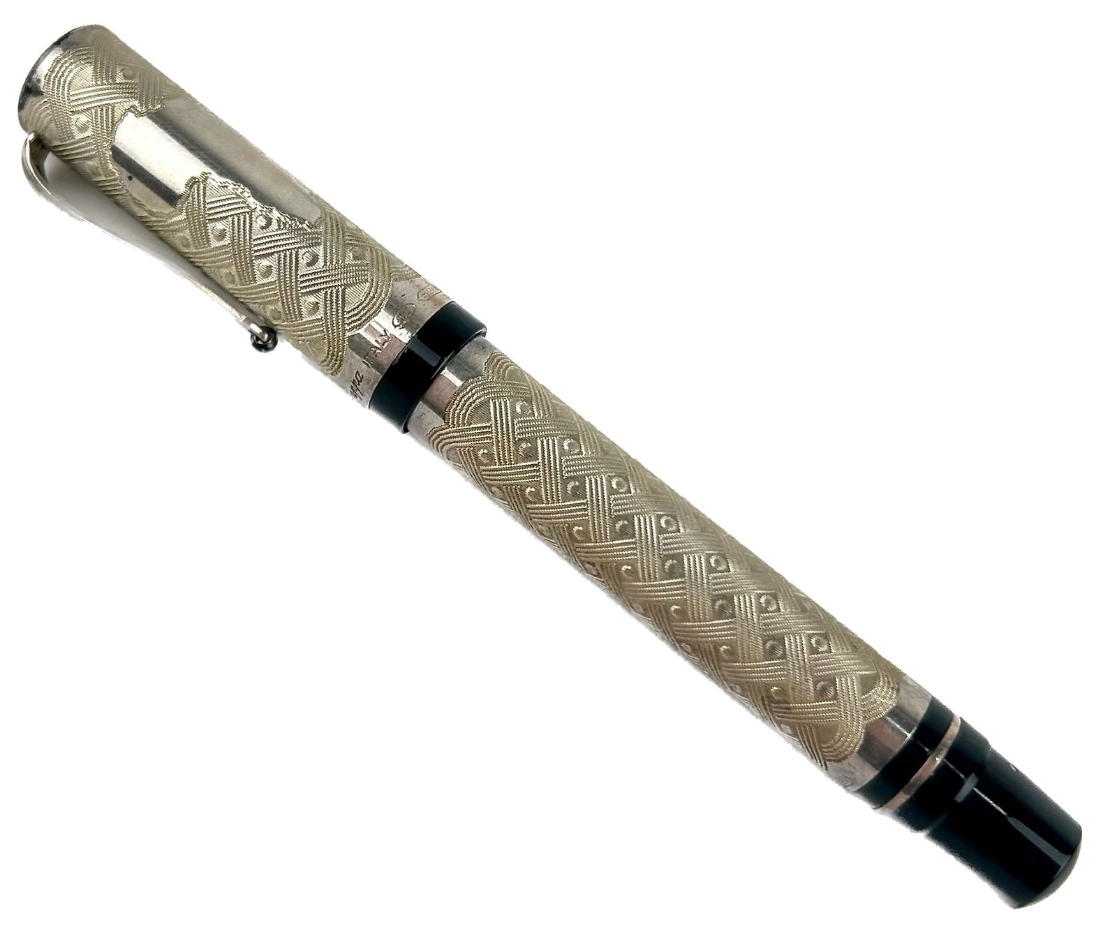 MONTEGRAPPA COSMOPOLITAN AFRICA FOUNTAIN PEN Length 5.375". (1 of 2)