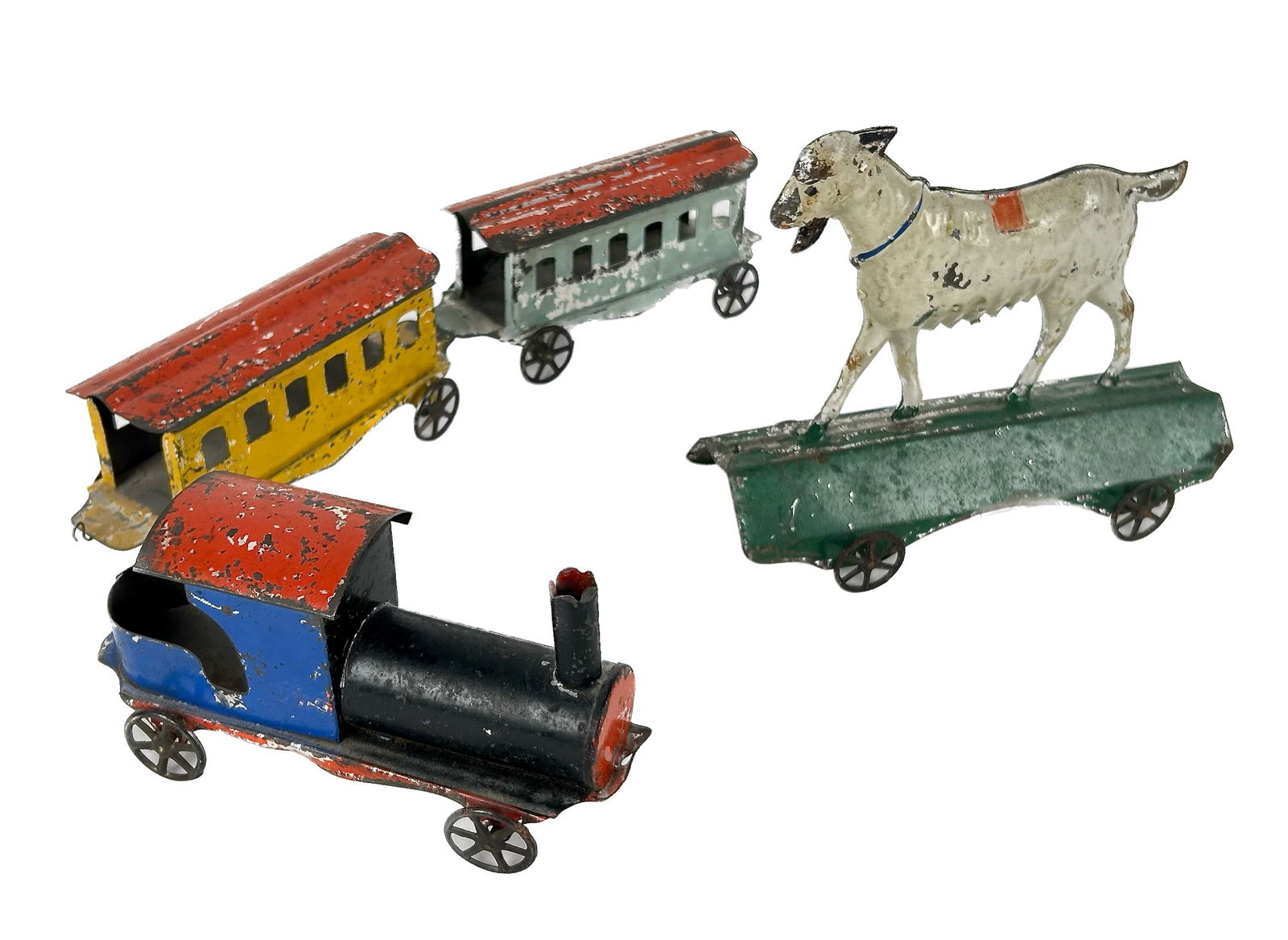 TWO EARLY TIN TOYS Late 19th Century (1 of 4)