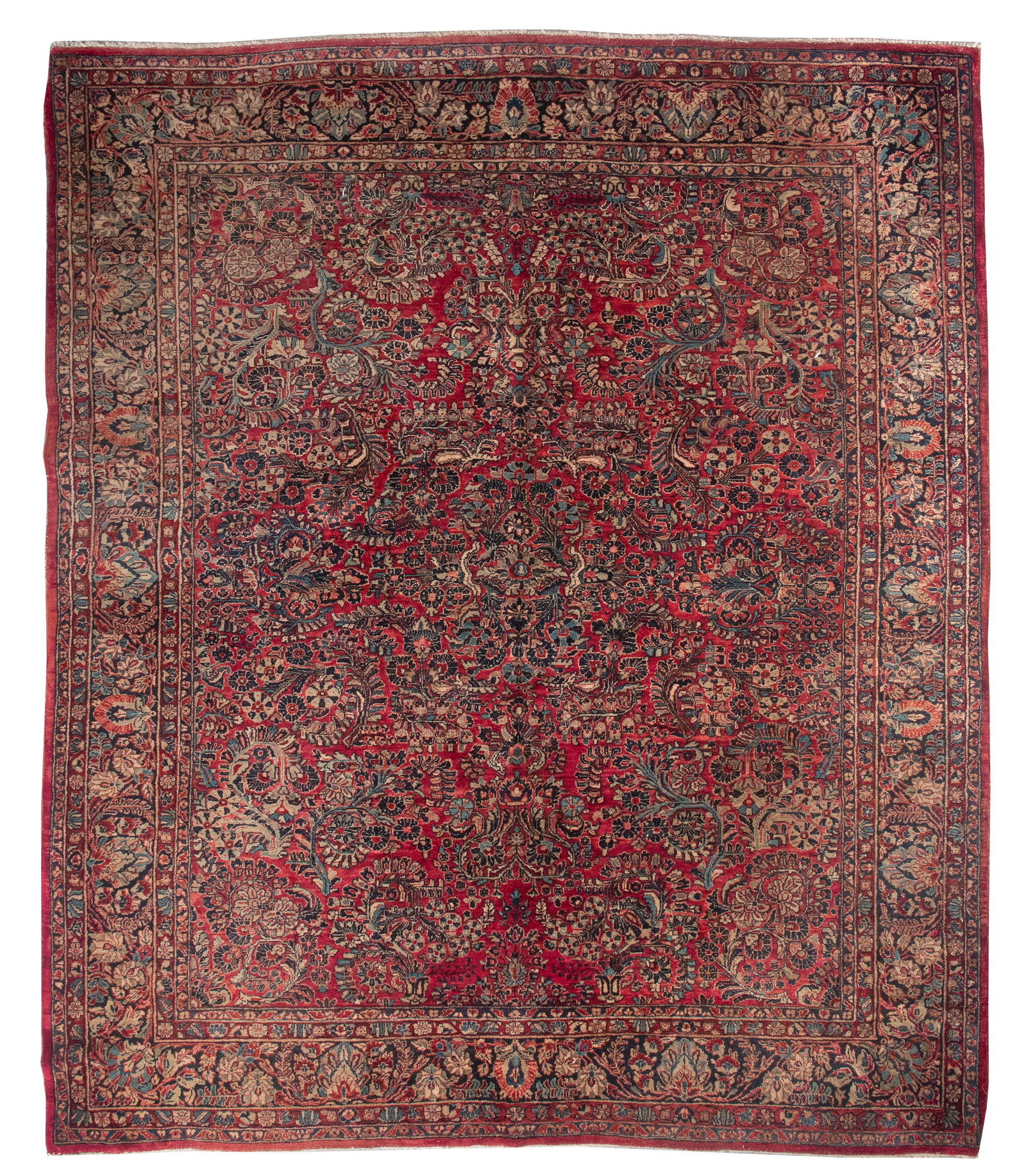 SAROUK RUG: 7’11” X 9’10” Circa 1930-1940 (1 of 2)