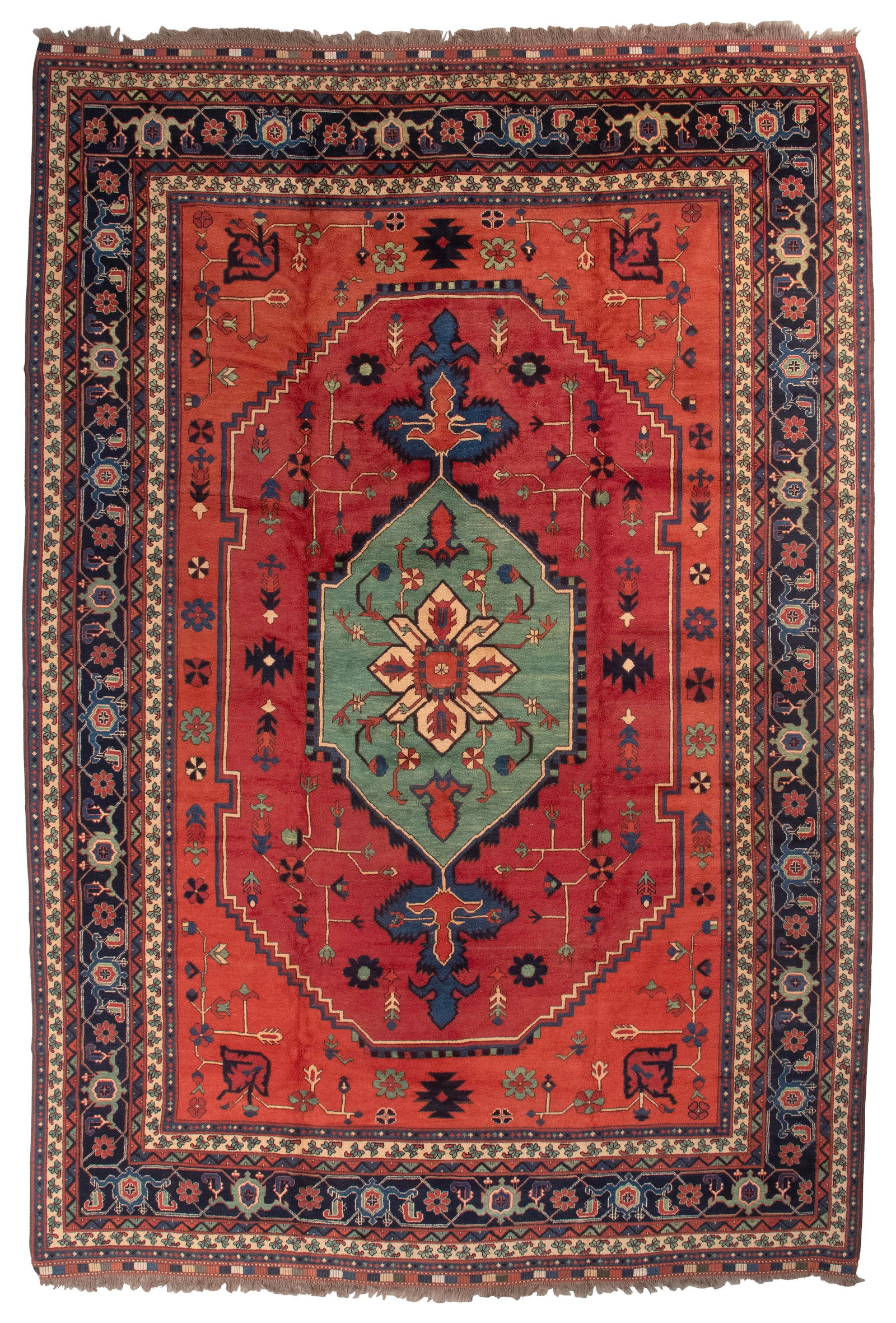 SERAPI DESIGN RUG: 9’3” X 13’3” Late 20th Century (1 of 1)