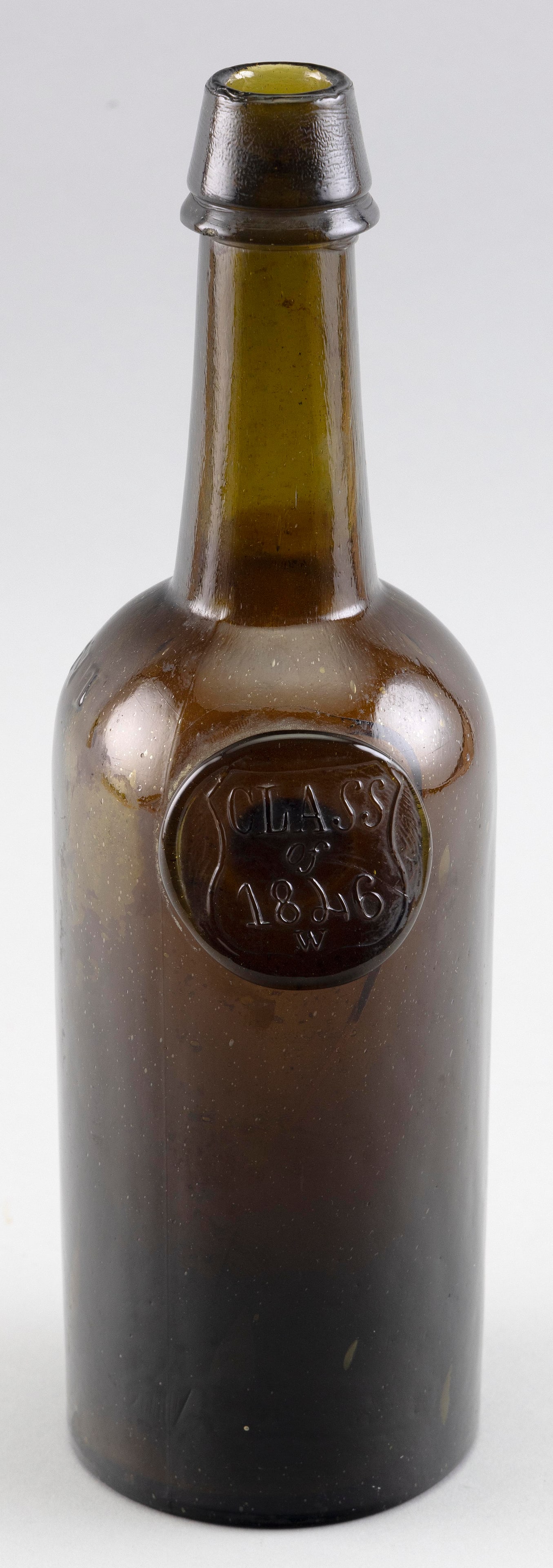 DYOTTVILLE GLASS WORKS WEST POINT CLASS OF 1846 COMMEMORATIVE BOTTLE Philadelphia, 1846 Height (1 of 3)