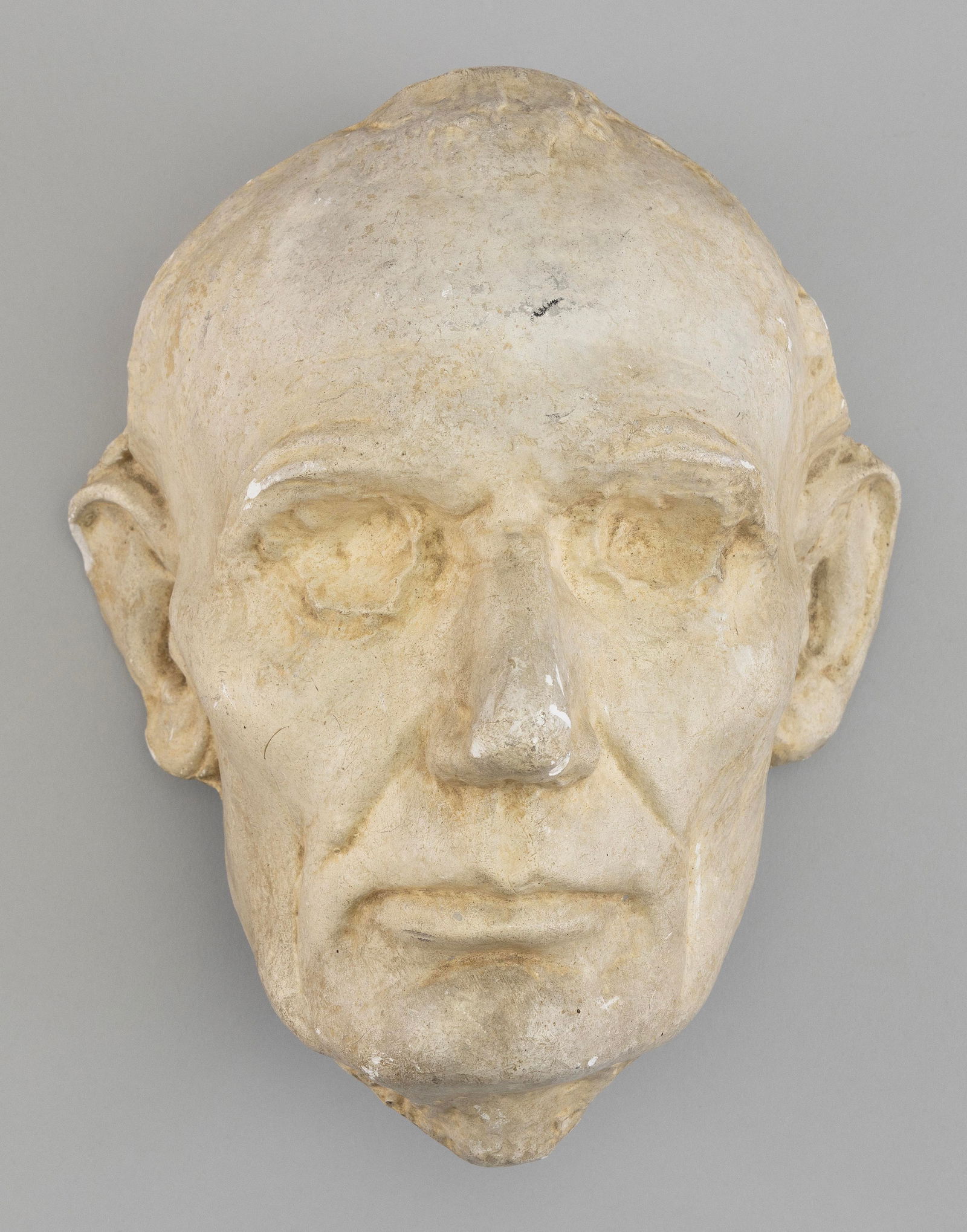 LINCOLN DEATH MASK 20th Century Height 10.5". (1 of 2)