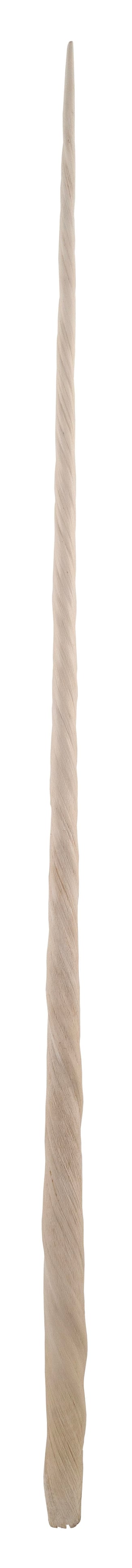 * NARWHAL TUSK Probably 19th Century Length 85.5".: * NARWHAL TUSK Probably 19th Century Fine form. * Per Federal Regulation, this item may only be purchased by a Massachusetts resident and will not be shipped out of state. Length 85.5".