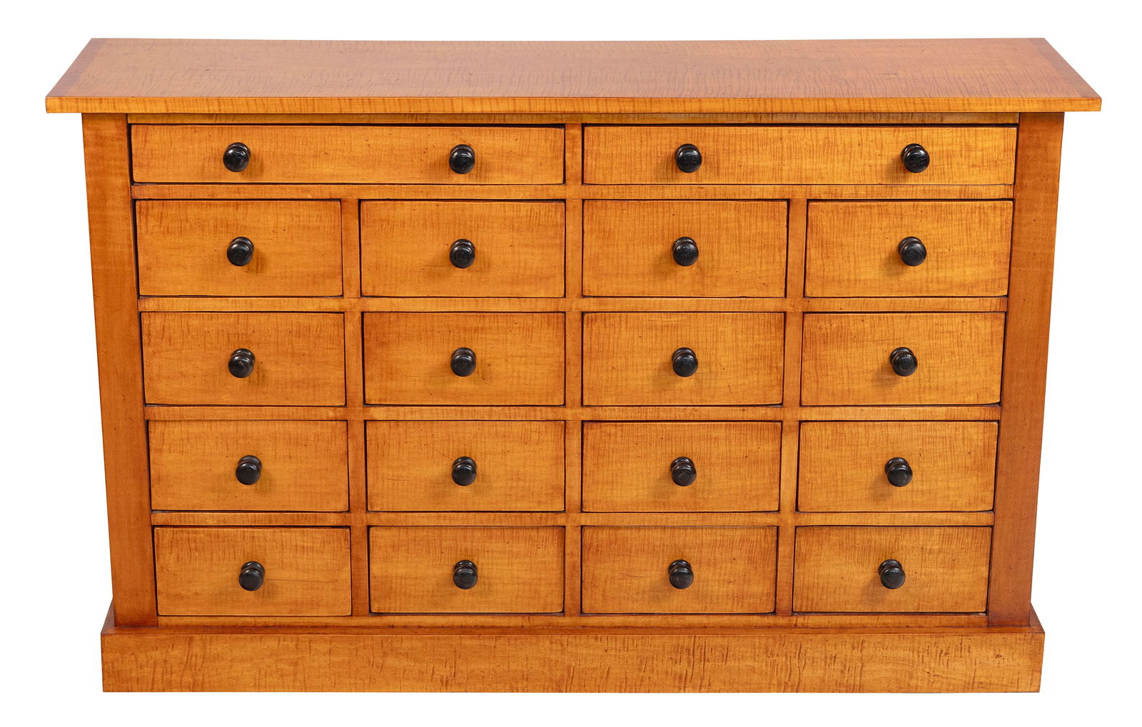 RARE APOTHECARY CHEST 19th Century Height 32.5". Width 51". Depth 12". (1 of 1)