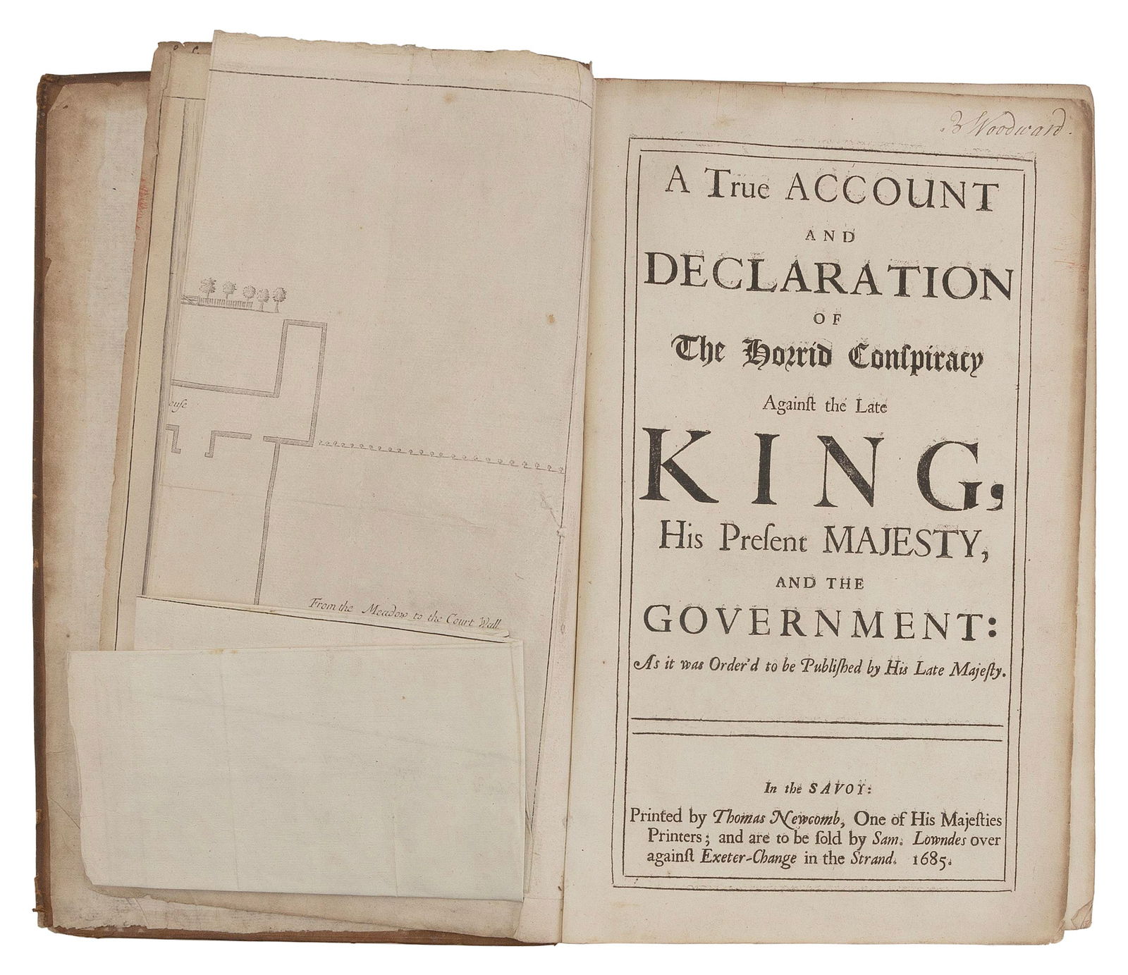 A TRUE ACCOUNT AND DECLARATION OF THE HORRID CONSPIRACY AGAINST THE LATE KING Ö LEATHER-BOUND (1 of 3)