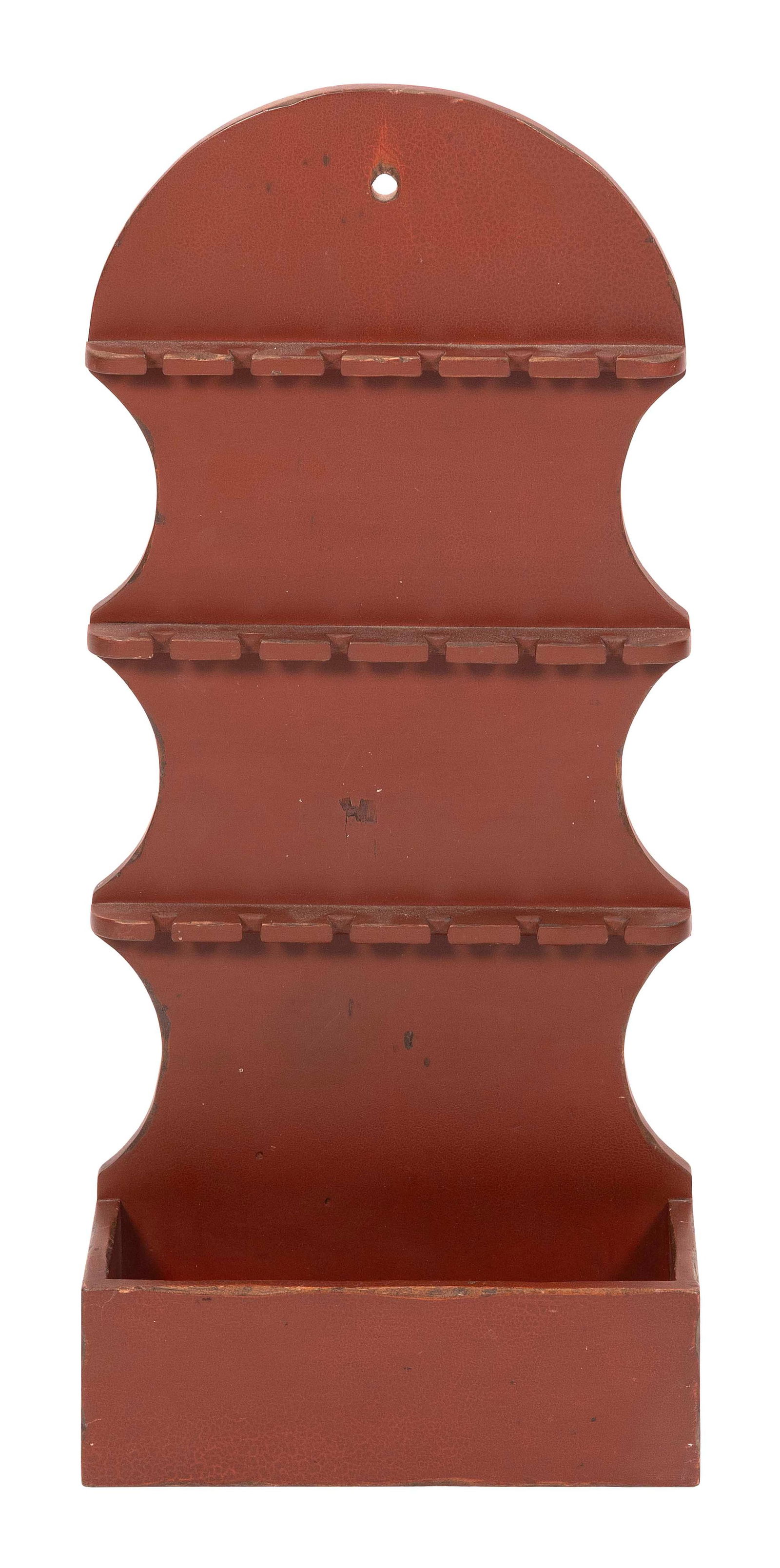 DAVID SMITH SPOON RACK Ohio, 20th Century Height 27.5". Width 12". Depth 5". (1 of 1)