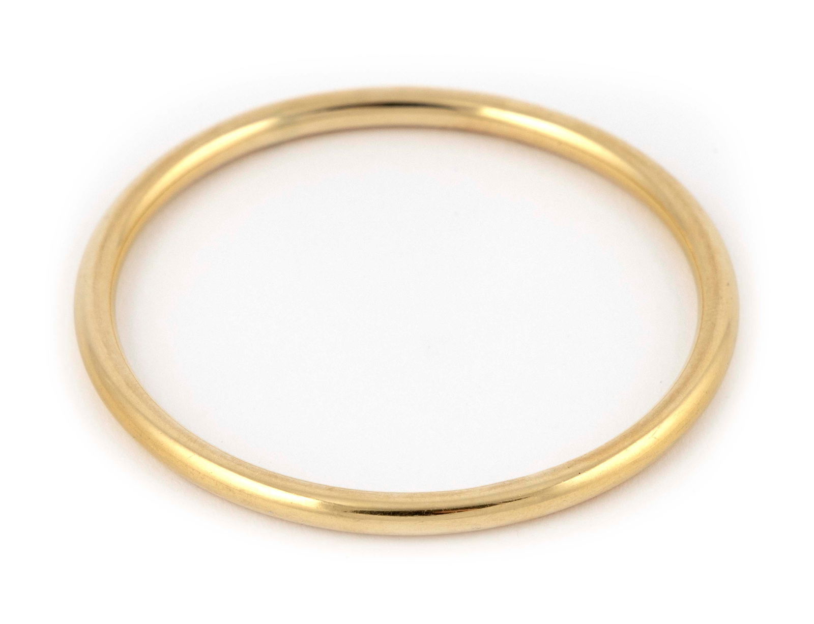 TIFFANY & CO. 18KT YELLOW GOLD BANGLE Approx. 11.72 dwt. (1 of 1)