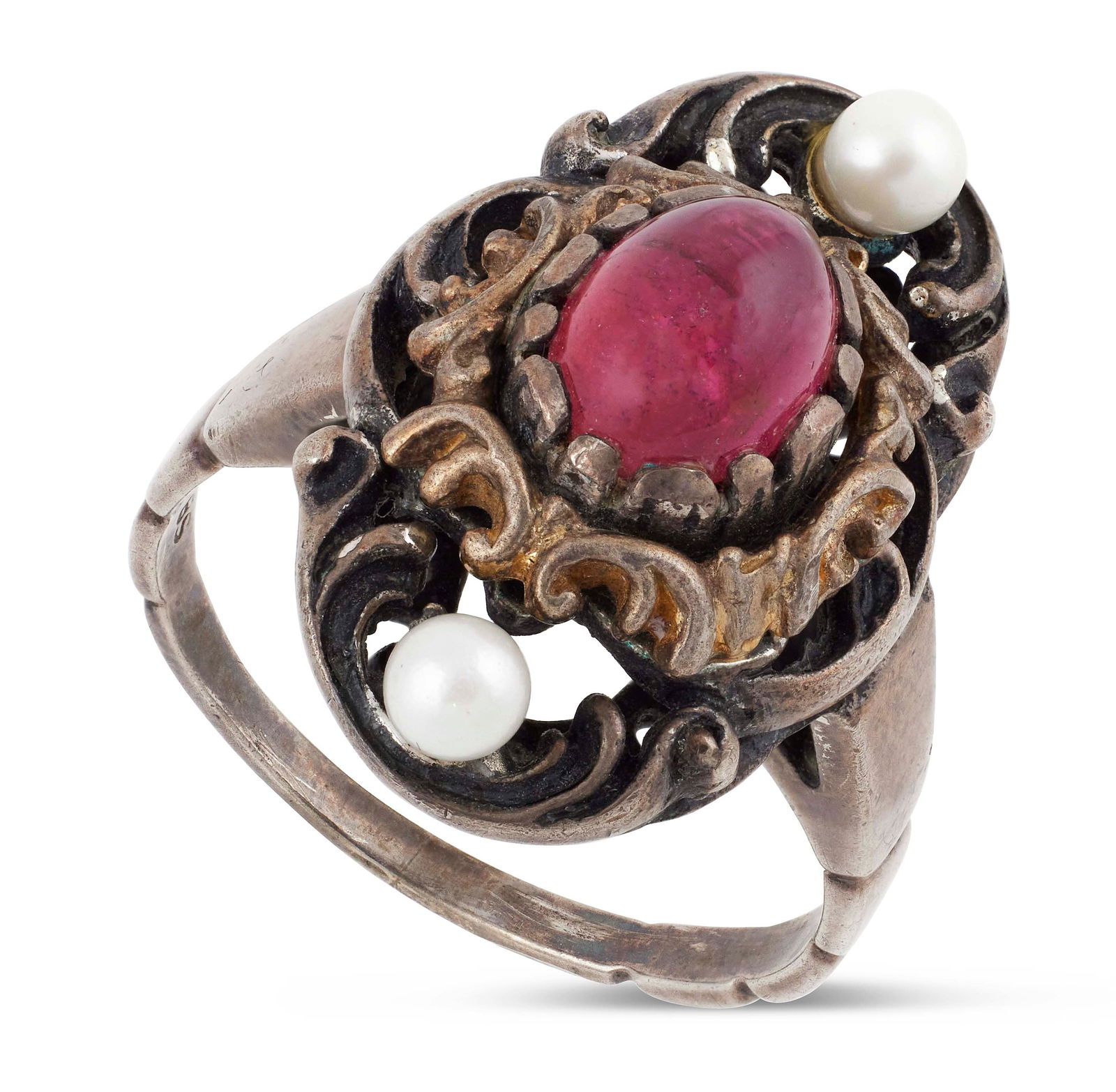 AUSTRIAN .835 SILVER RING Approx. 4.44 total dwt. (1 of 1)