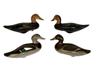 FOUR JOEY JOBES DECOYS Havre de Grace, Maryland, Contemporary Lengths 16".