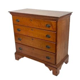CUSTOM-MADE BUREAU 20th Century Height 37". Width 39". Depth 19".